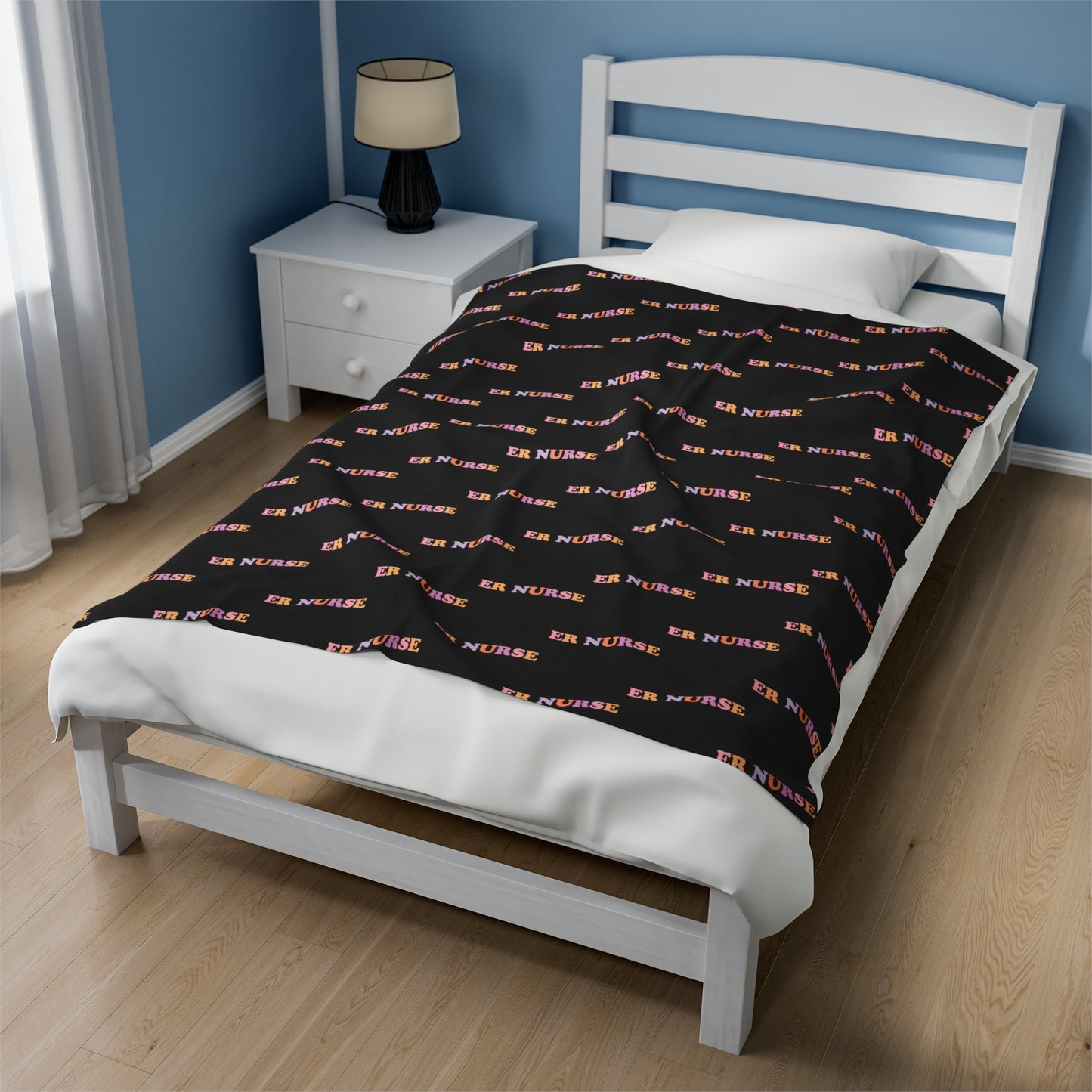 Nurse Velveteen Plush Blanket