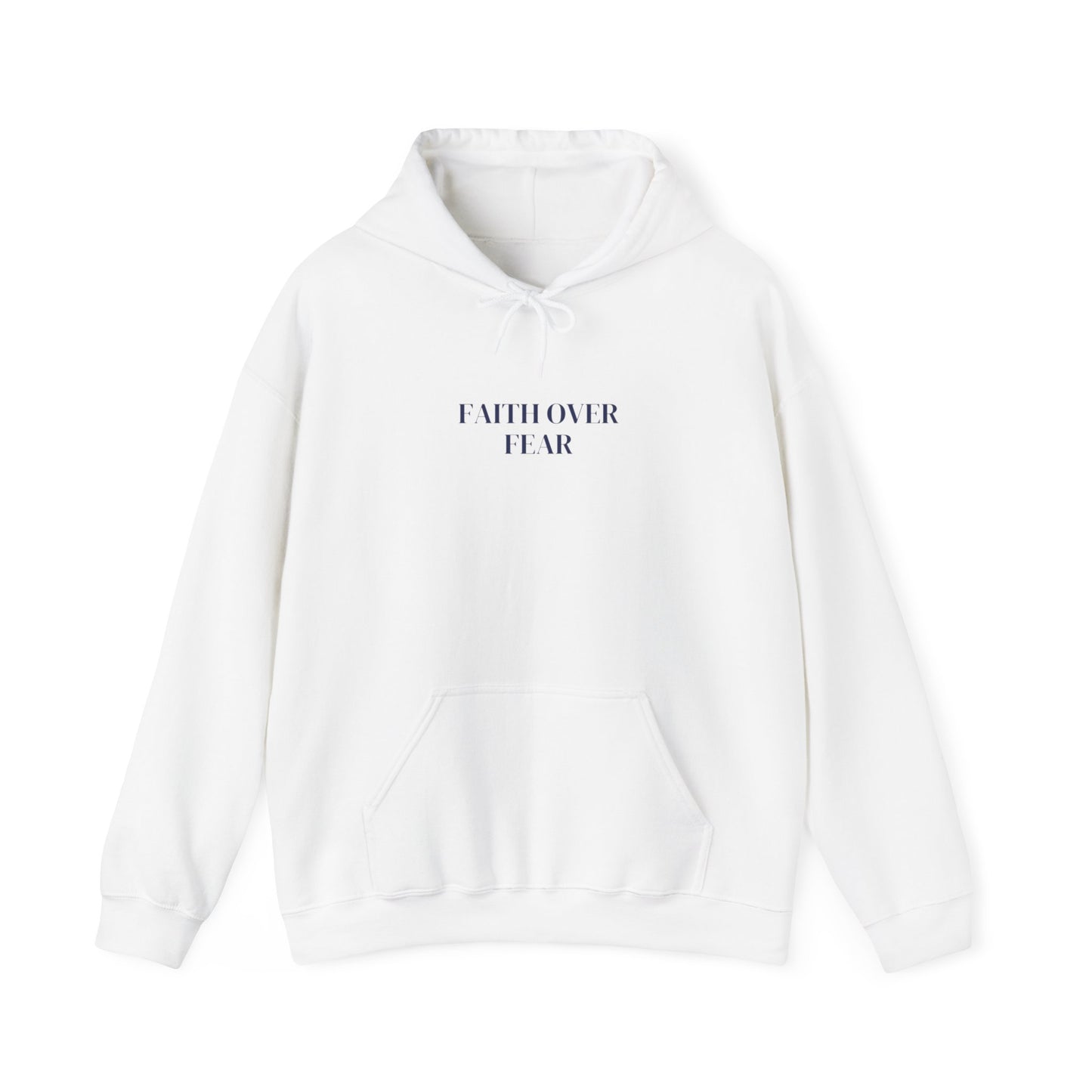 Faith Over Fear Scripture Crewneck For Women, Perfect For Religious Students, Teachers, Perfect Gift For Christian Faith, Catholic School Gift & Faithful Individuals
