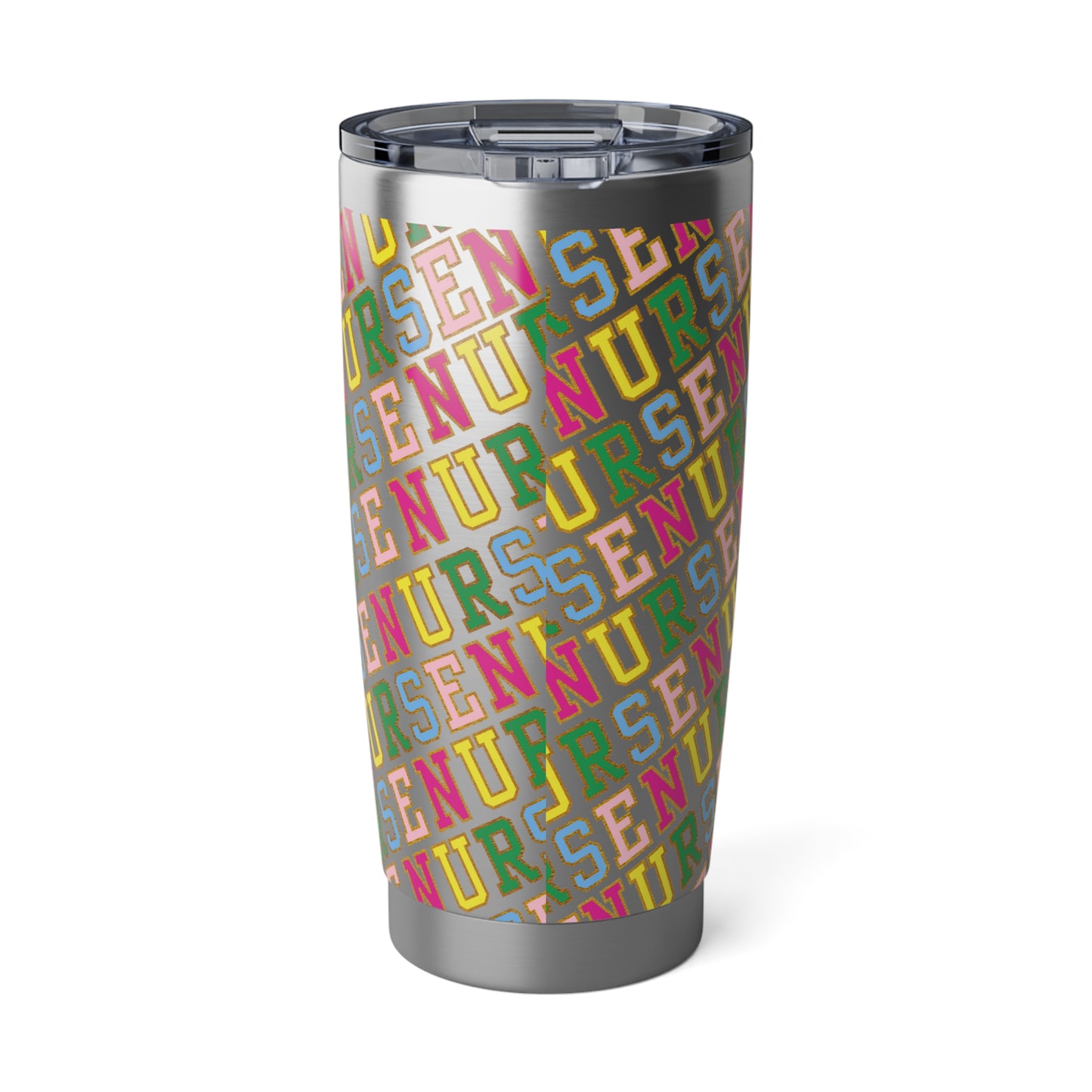 Nurse Tumbler 20oz, Perfect For Nurse Week, Students, Registered Nurse, ER, Pediatric, Oncology, NICU, Nurse Retirement - BPA Free, Stainless Steel