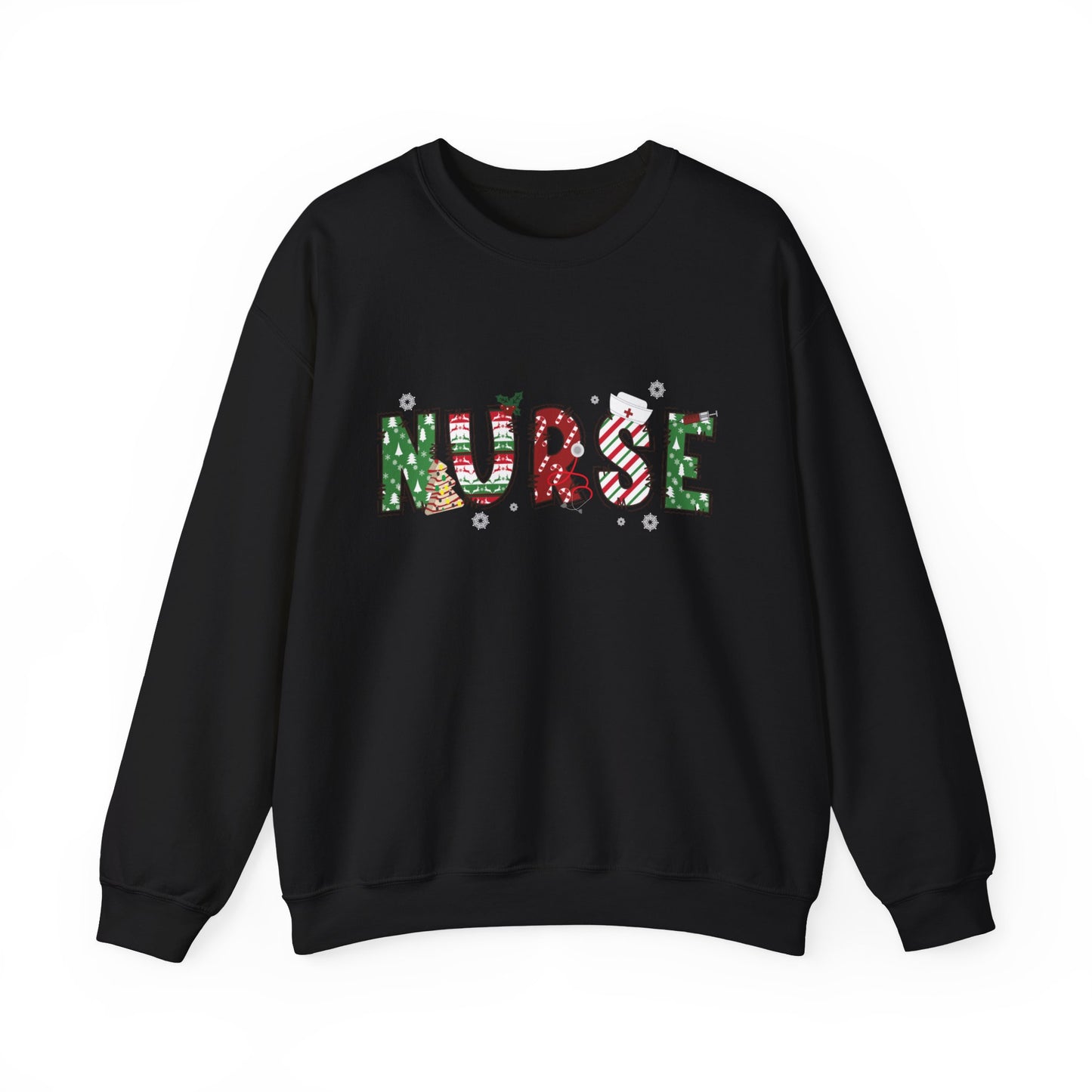 Nurse Crewneck Sweatshirt, Perfect For Nurse Week, Students, Nurse Graduates, Registered Nurses, ER Nurses, Paediatric, Oncology, NICU, Nurse Retirement, Perfect Cozy Sweater For Thanksgiving Or Christmas & Holidays