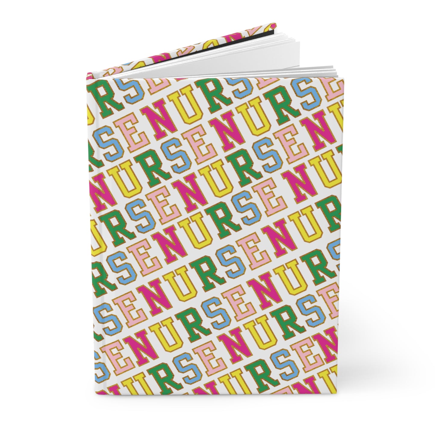 Hardcover Journal Notebook Ruled Lined Perfect for Nurse Women Graduates, Registered Nurses Pediatric, ER, ED, Cardiology, Oncology, NICU, Nurse Retirement Nurse Week and More.