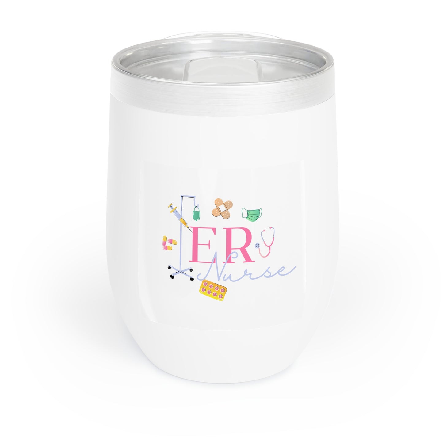 ER Nurse Wine Tumbler