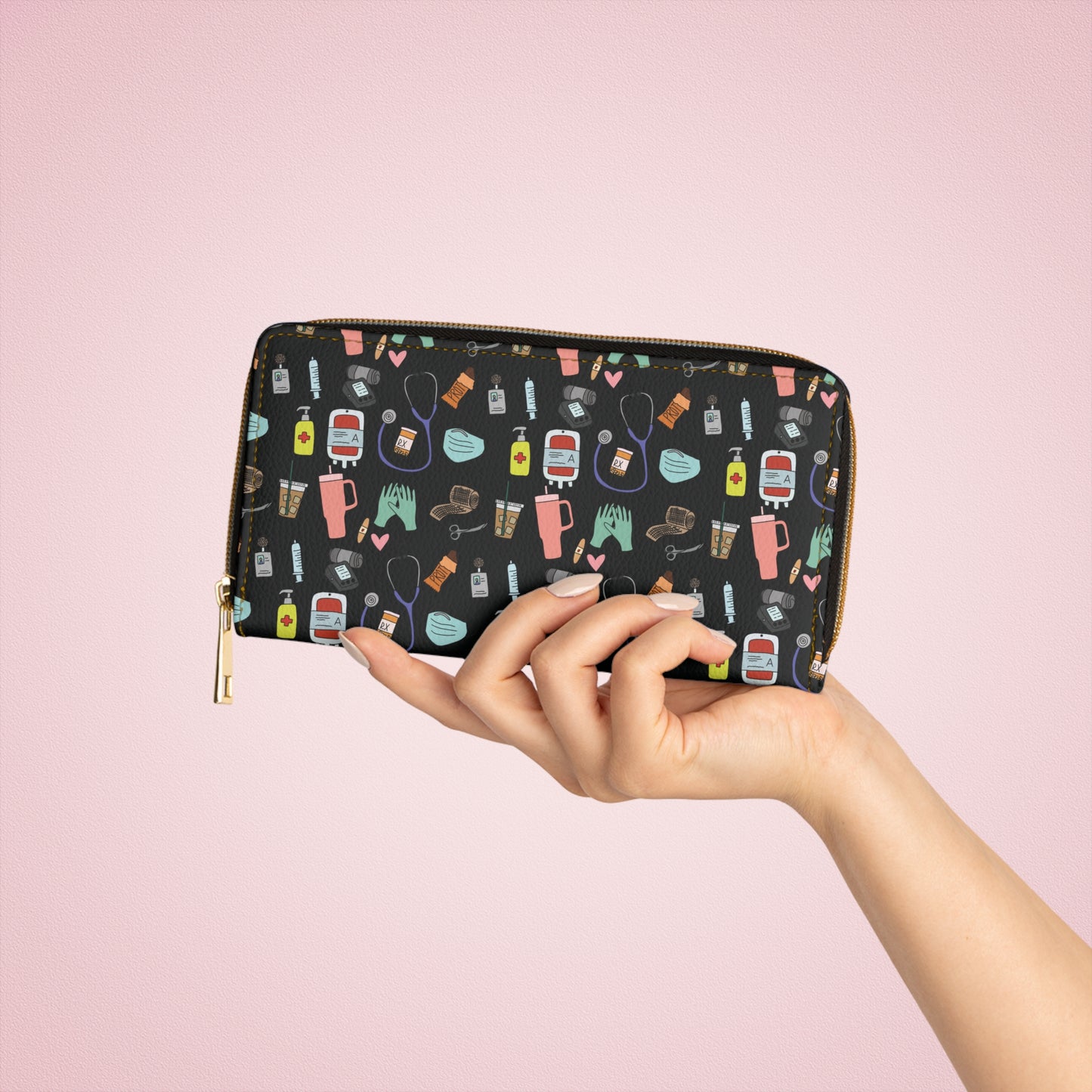 Nurse Zipper Wallet