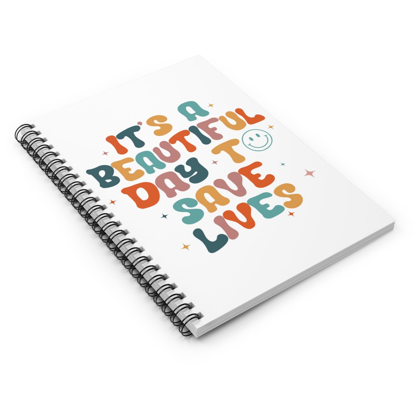 Spiral Journal Notebook Ruled Lined Perfect for Nurse Women Graduates, Registered Nurses Pediatric, ER, ED, Cardiology, Oncology, NICU, Nurse Retirement Nurse Week and more.