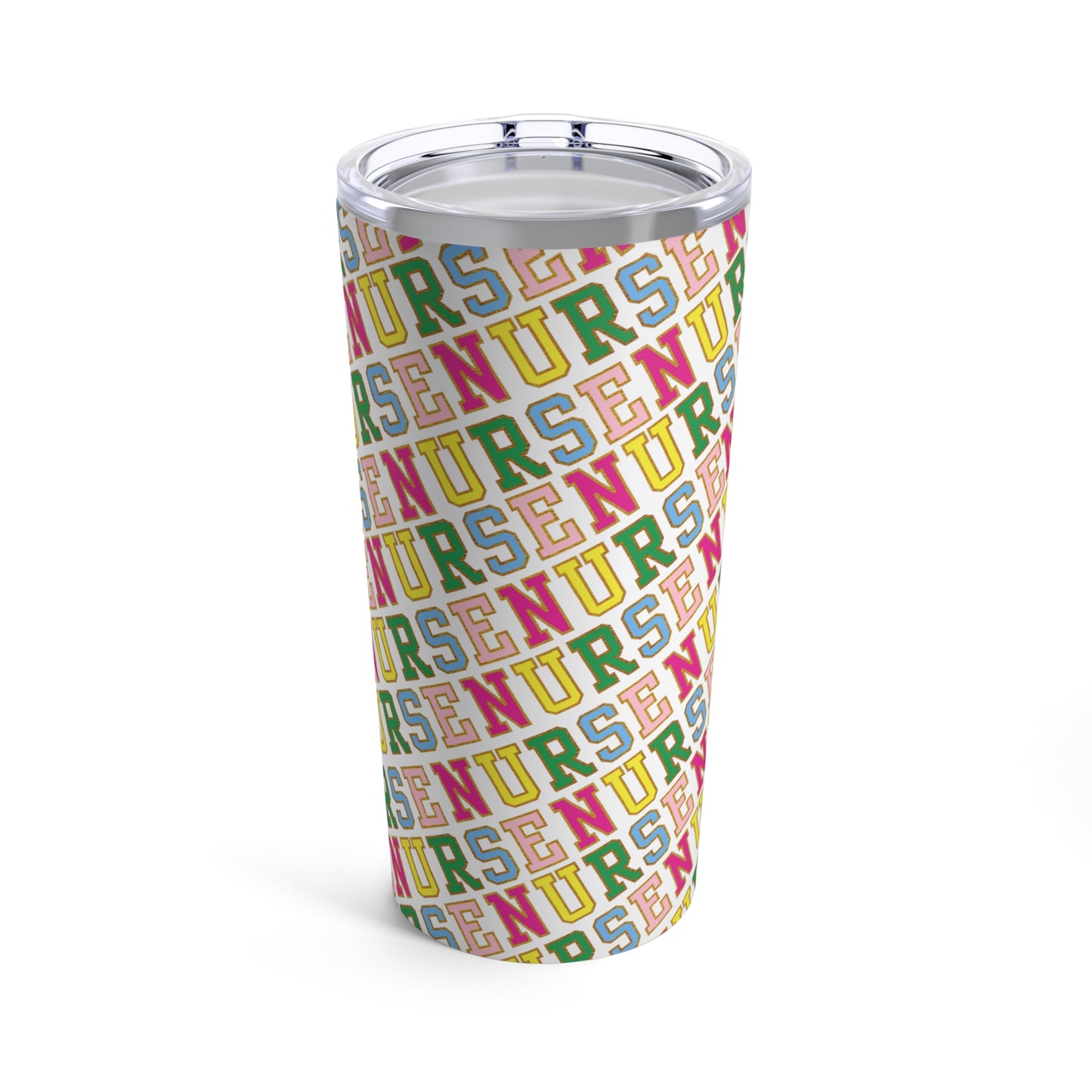 Nurse Tumbler 20oz, Perfect For Nurse Week, Students, Graduates, Registered Nurse, ER, Pediatric, Oncology, NICU, Nurse Retirement - BPA Free, Stainless Steel