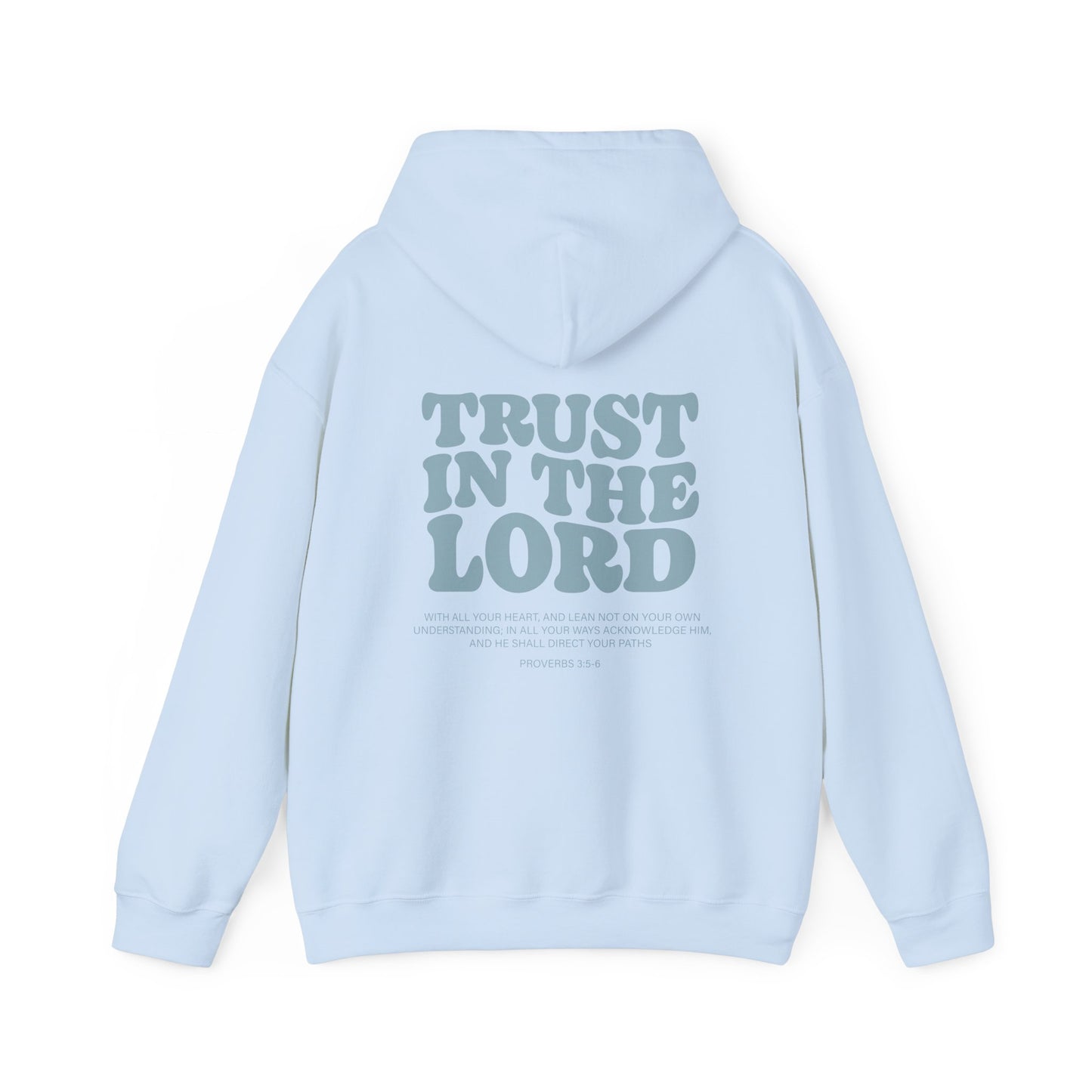 Trust in The Lord Scripture Crewneck For Women, Perfect For Religious Students, Teachers, Perfect Gift For Christian Faith, Catholic School Gift & Faithful Individuals