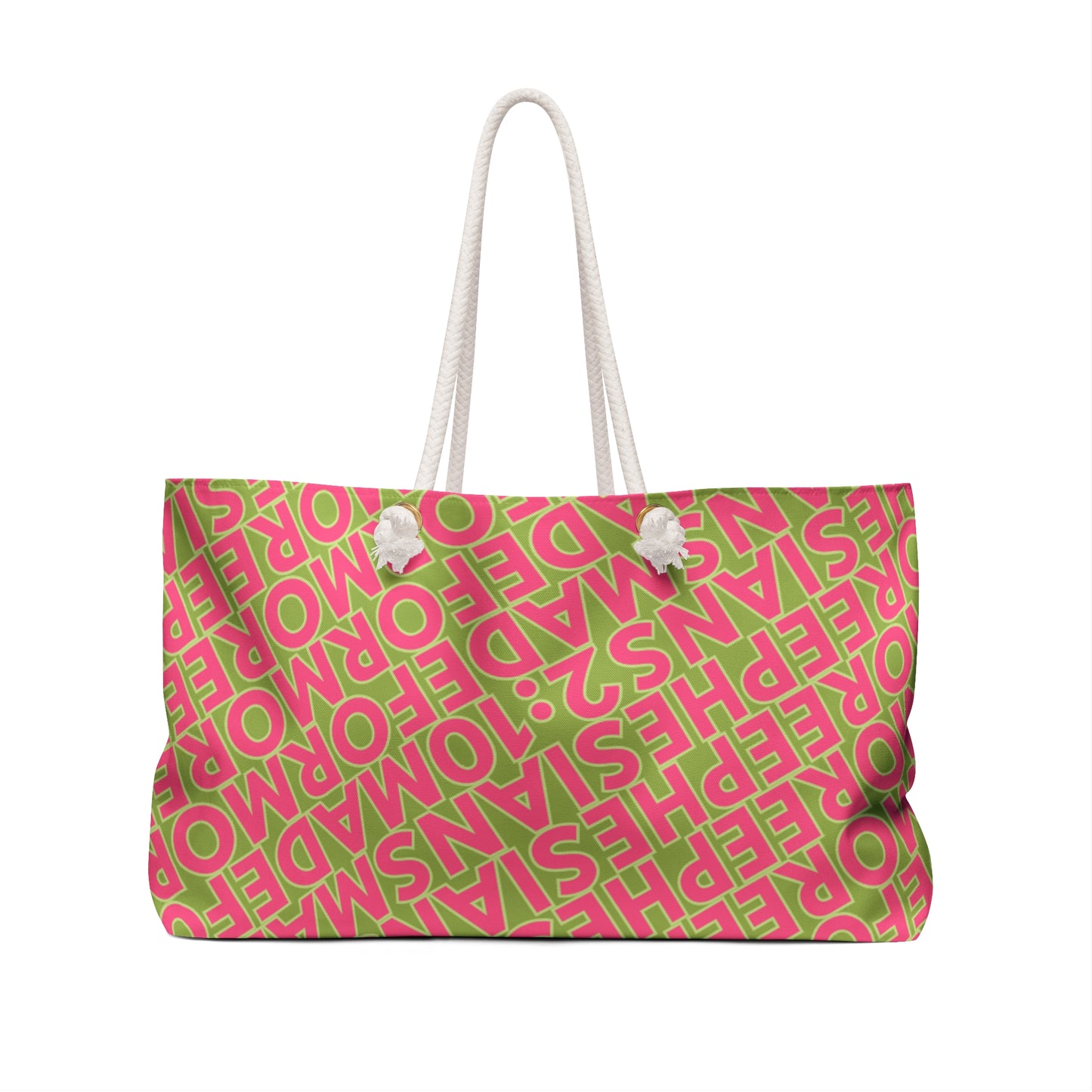 Christian Tote Bag For Women “Made For More” Ephesians 2:10 , Perfect For Religious Students, Teachers, Perfect Gift For Christian Faith, Catholic School Gift & Faithful Individuals