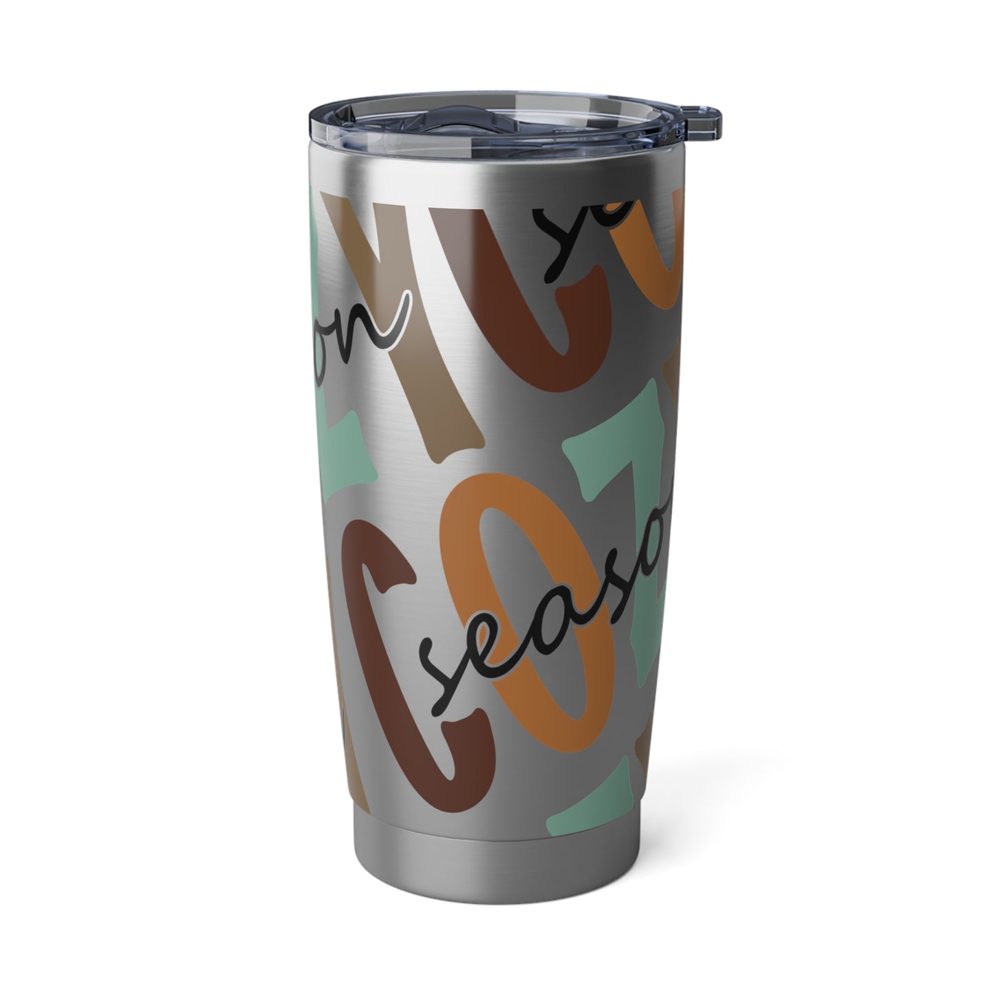 Fall Faithful Cozy Season Coffee Tea 20oz Tumbler For Bible Study Groups, Leaders, Teachers, Nurses, Artists, Perfect For Religious Students, Campers, Counselors, Perfect Gift For Christian Faith, Catholic School Gift & Faithful Individuals