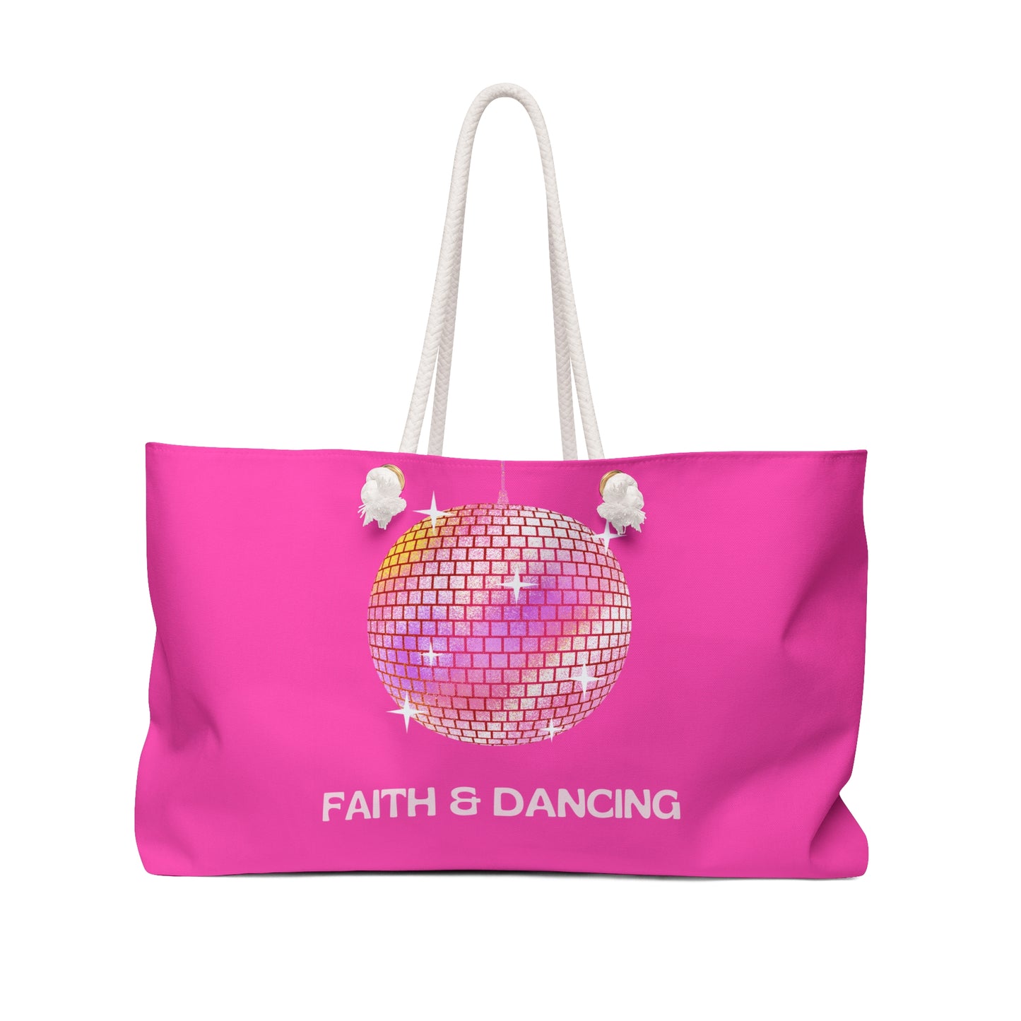 Christian Tote Bag For Women Who Dance, Perfect For Religious Students, Teachers, Perfect Gift For Christian Faith, Catholic School Gift & Faithful Individuals