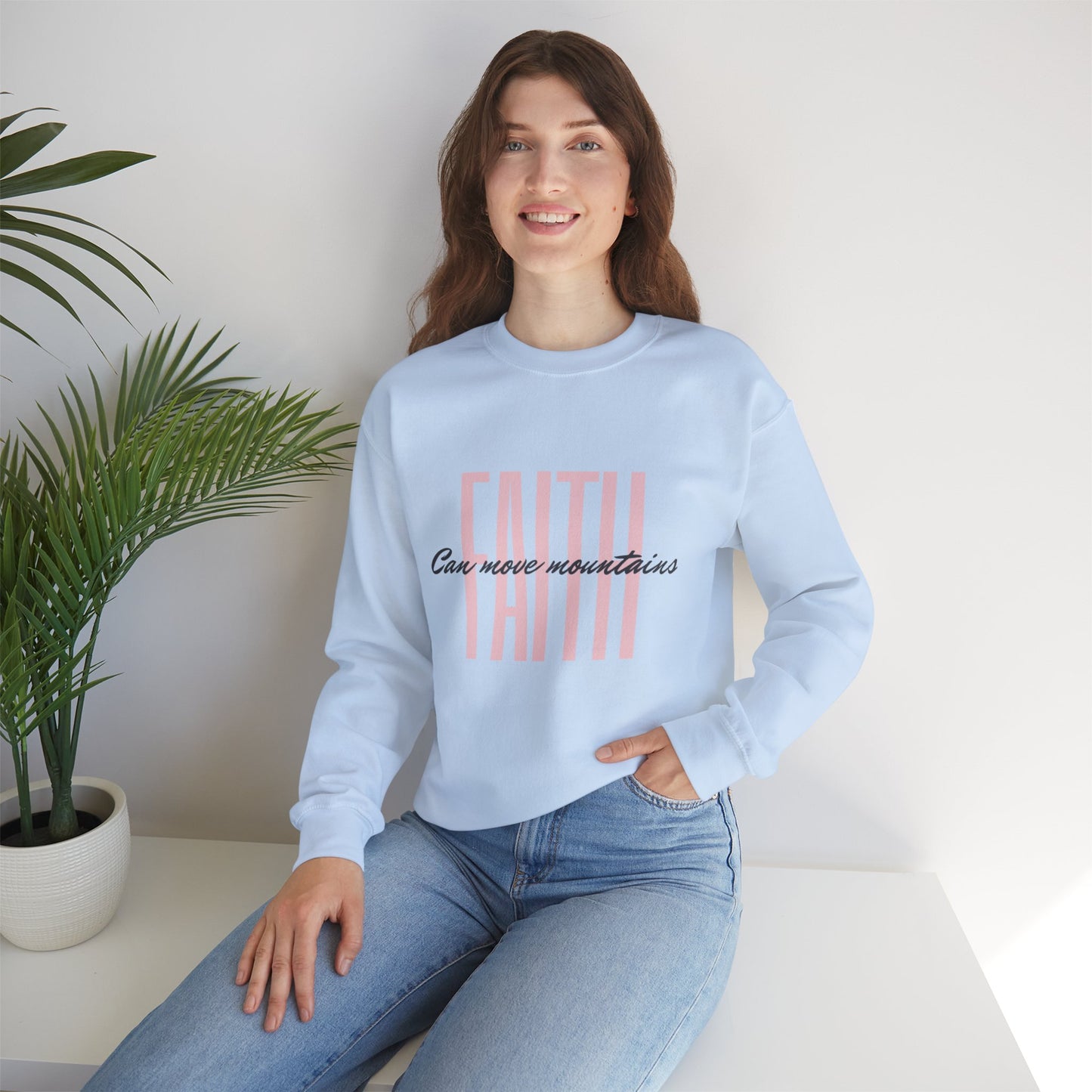 Scripture Crewneck For Women, Perfect For Religious Students, Teachers, Perfect Gift For Christian Faith, Catholic School Gift & Faithful Individuals
