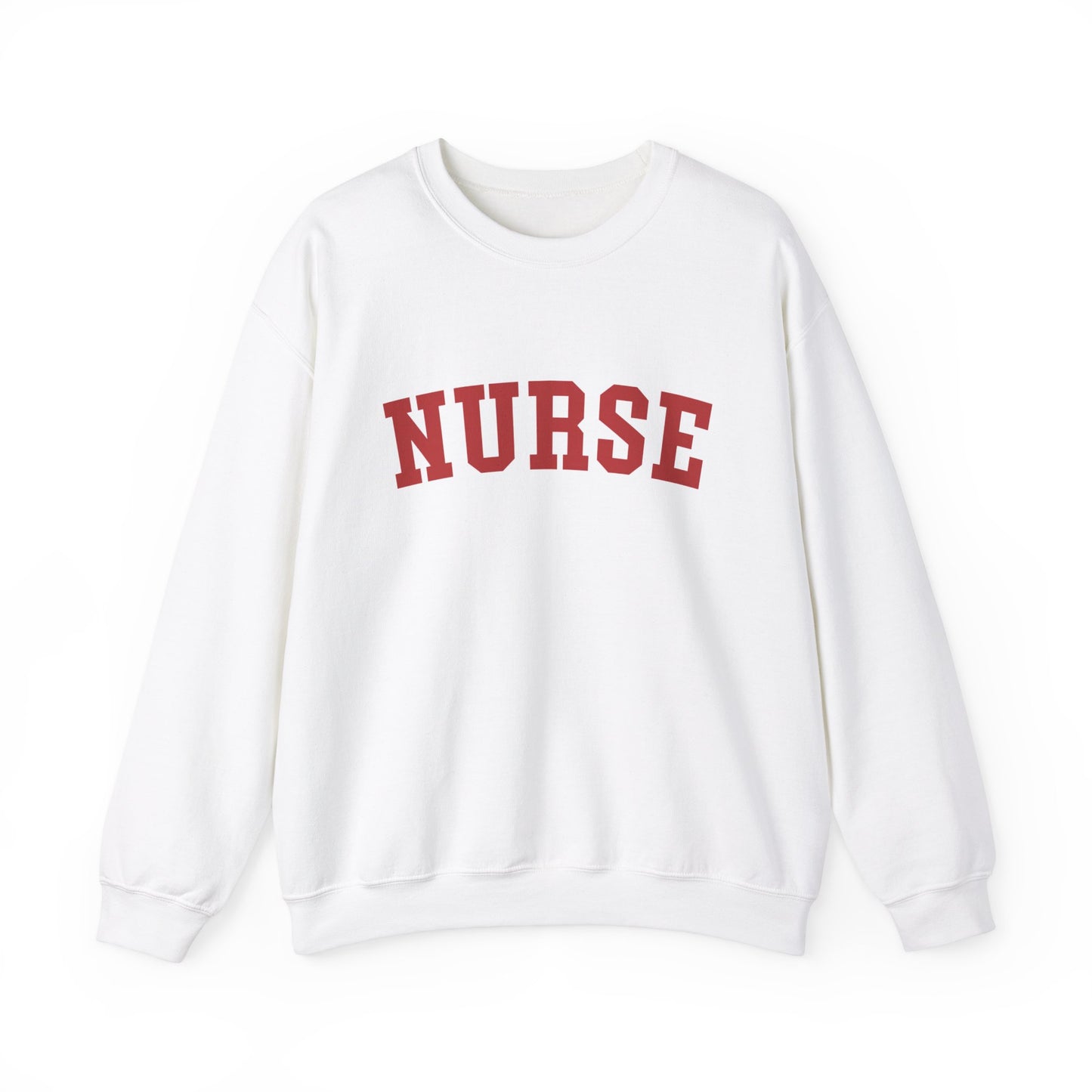 Nurse Crewneck Sweatshirt, Perfect Cozy Sweater For Nurse Week, Students, Graduates, Registered Nurse, ER, Pediatric, Oncology, NICU, Nurse Retirement