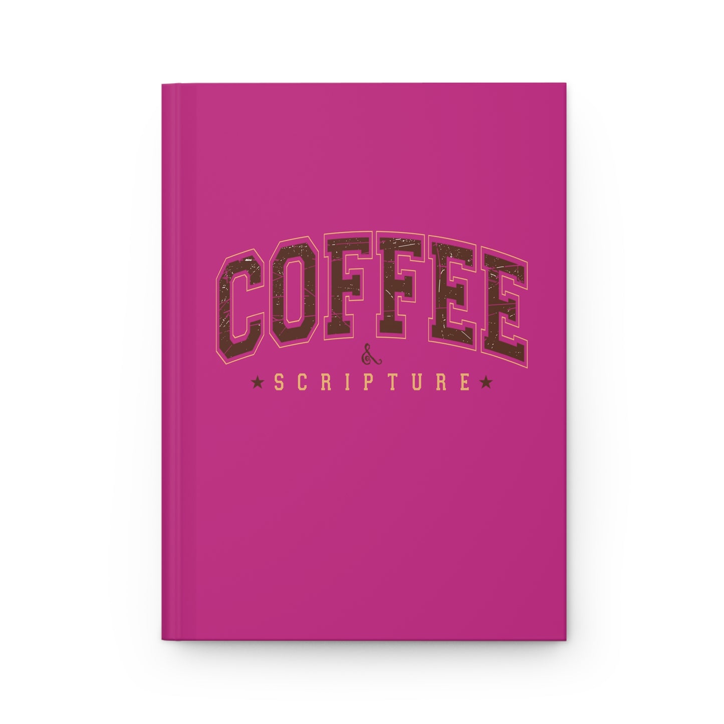 Hardcover Coffee & Scripture Journal for Women, Matte Prayer Journal ,Lined Book Perfect For Religious Students, Teachers, Perfect Gift For Christian Faith, Catholic School Gift & Faithful Individuals