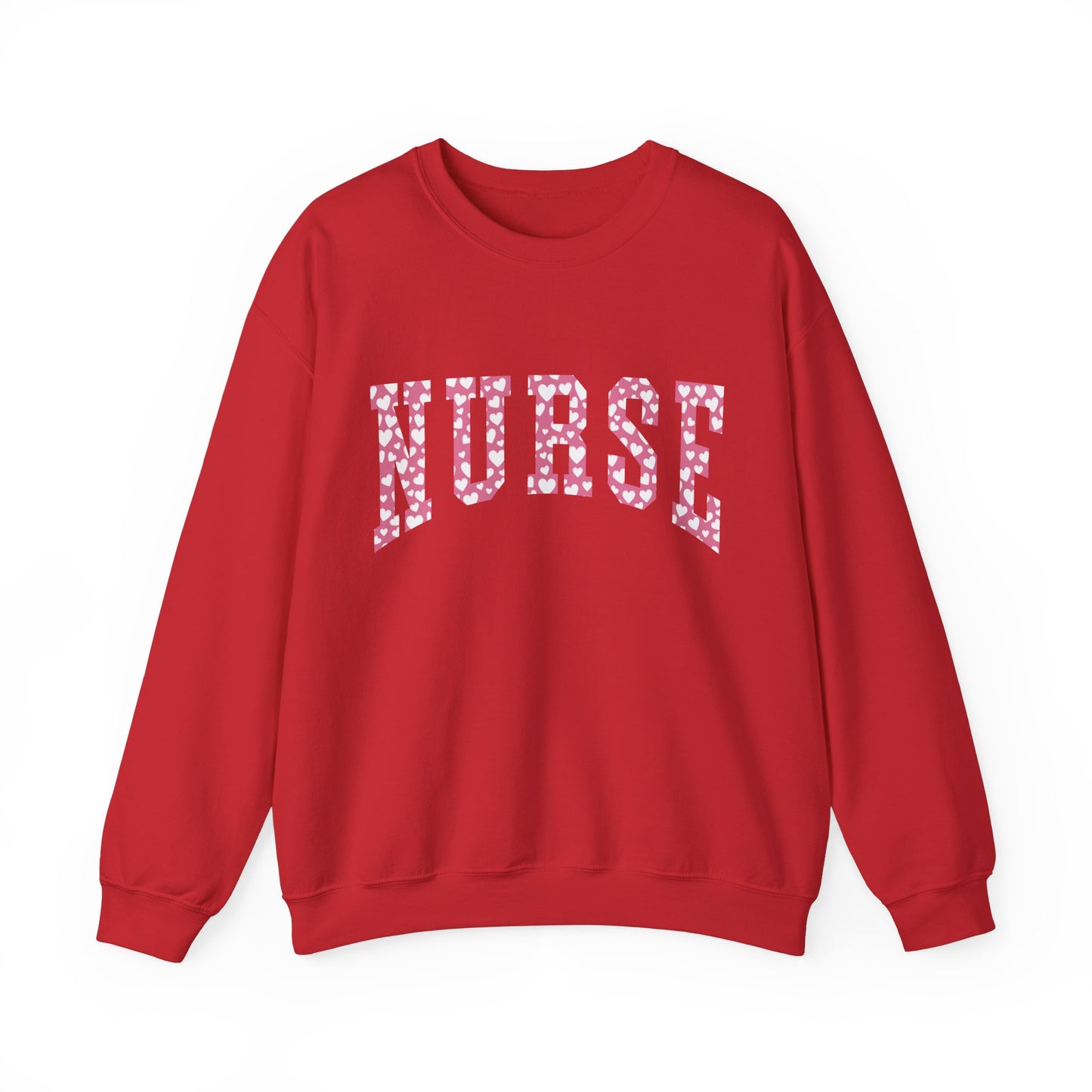 Nurse Crewneck Sweatshirt, Perfect Cozy Sweater For Nurse Week, Students, Graduates, Registered Nurse, ER, Pediatric, Oncology, NICU, Nurse Retirement