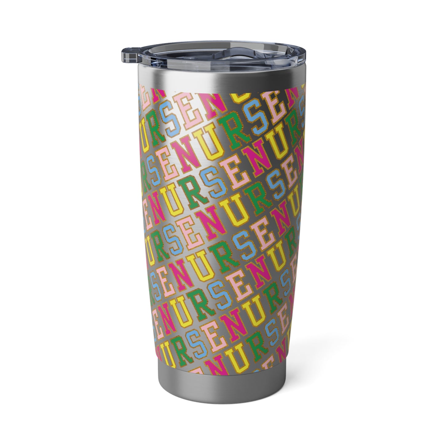 Nurse Tumbler 20oz, Perfect For Nurse Week, Students, Registered Nurse, ER, Pediatric, Oncology, NICU, Nurse Retirement - BPA Free, Stainless Steel