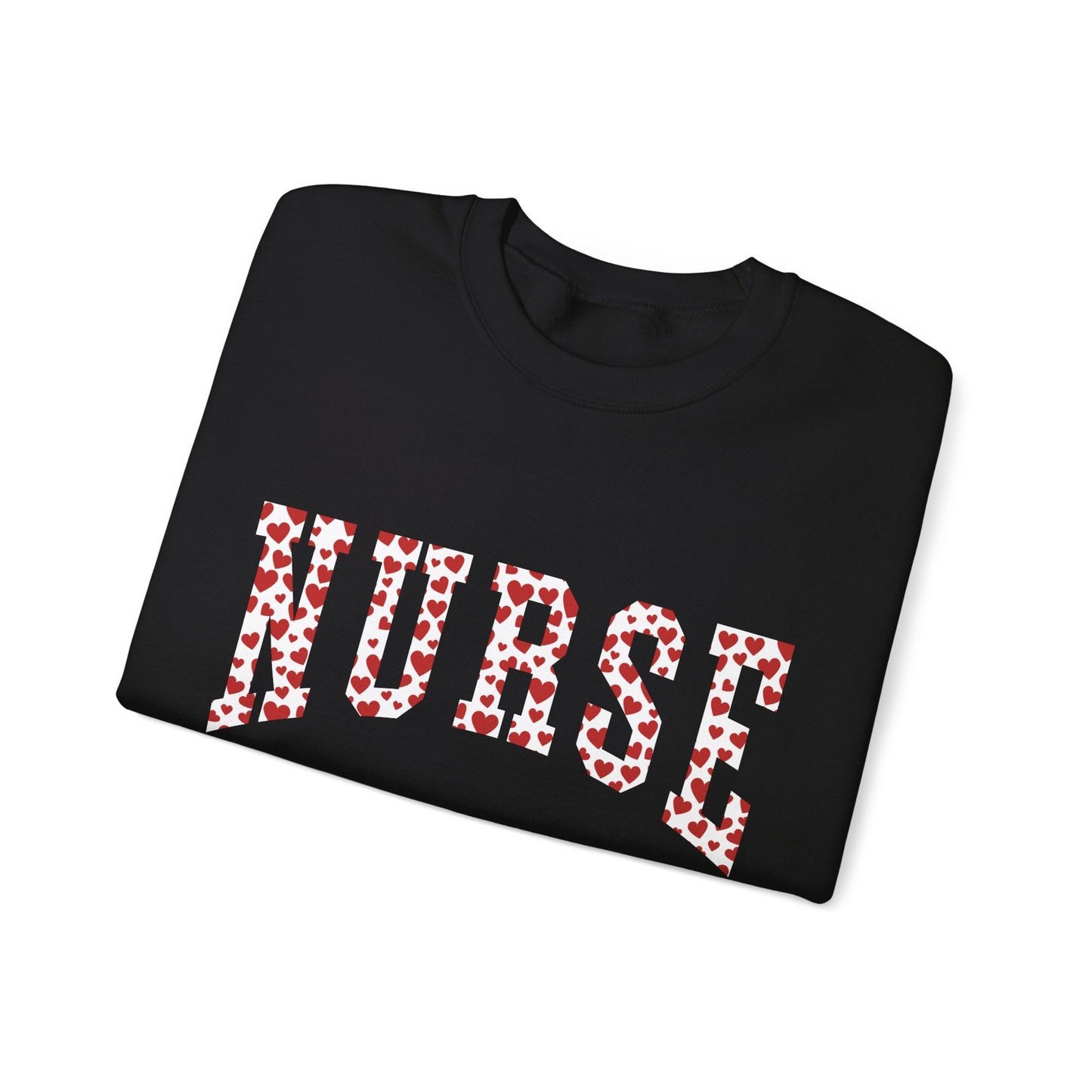 Nurse Crewneck Sweatshirt, Perfect Cozy Sweater For Nurse Week, Students, Graduates, Registered Nurse, ER, Pediatric, Oncology, NICU, Nurse Retirement