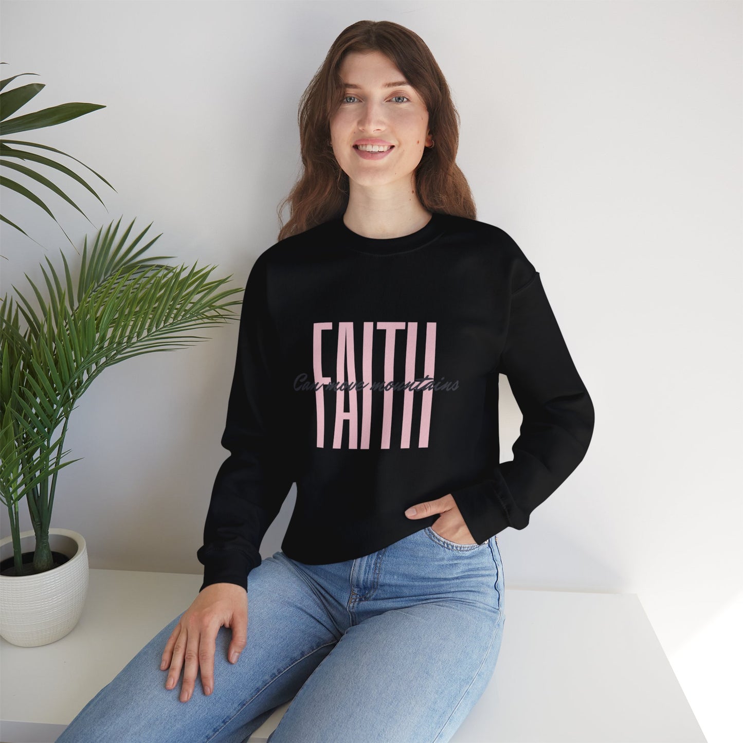 Scripture Crewneck For Women, Perfect For Religious Students, Teachers, Perfect Gift For Christian Faith, Catholic School Gift & Faithful Individuals