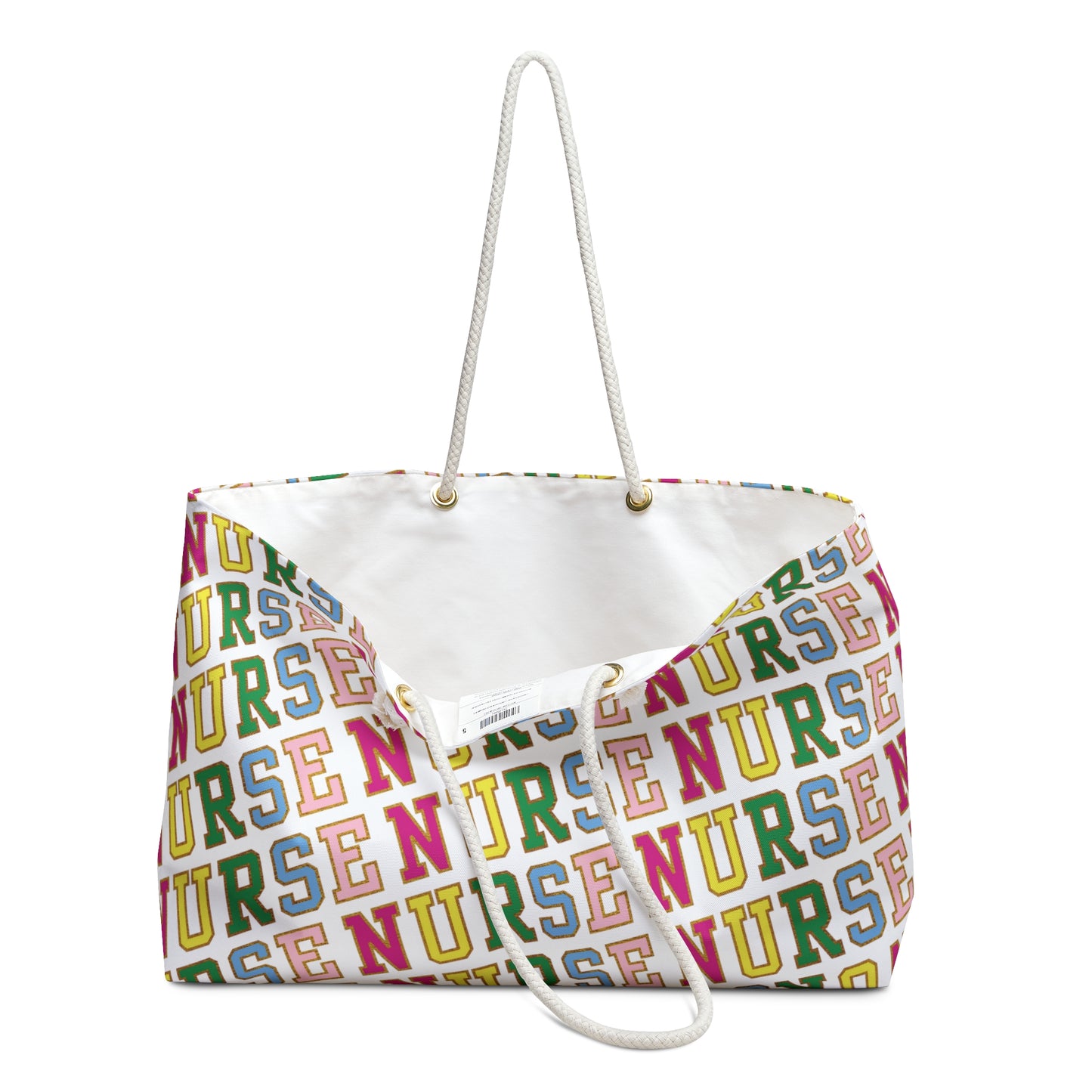 Nurse Tote Bag, Durable Spun Polyester, Perfect For Nurse Week, Students, Graduates, Registered Nurse, ER, Pediatric, Oncology, NICU, Nurse Retirement Gift
