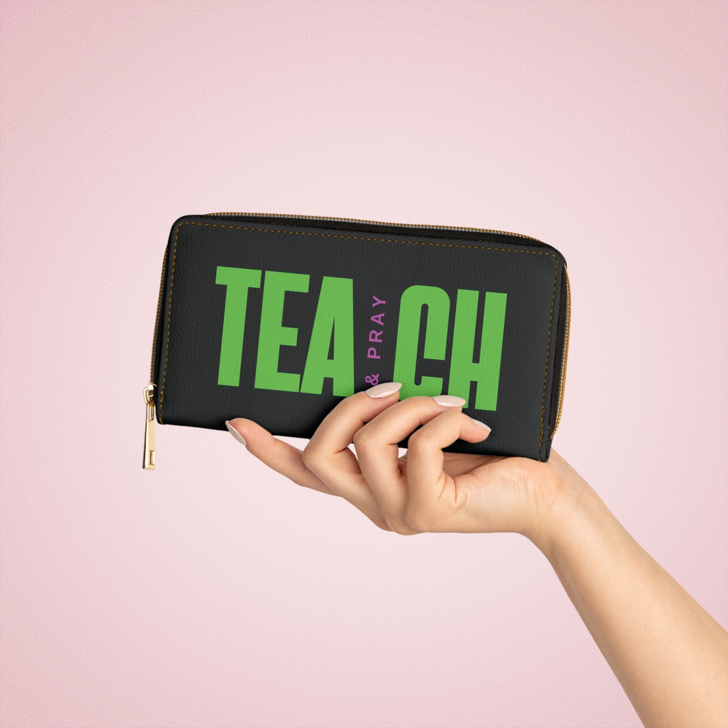 Wallet For Faithful Women Who Teach, Perfect For Religious Teachers & Students, Teachers, Perfect Gift For Christian Faith, Catholic School & Faithful Individuals