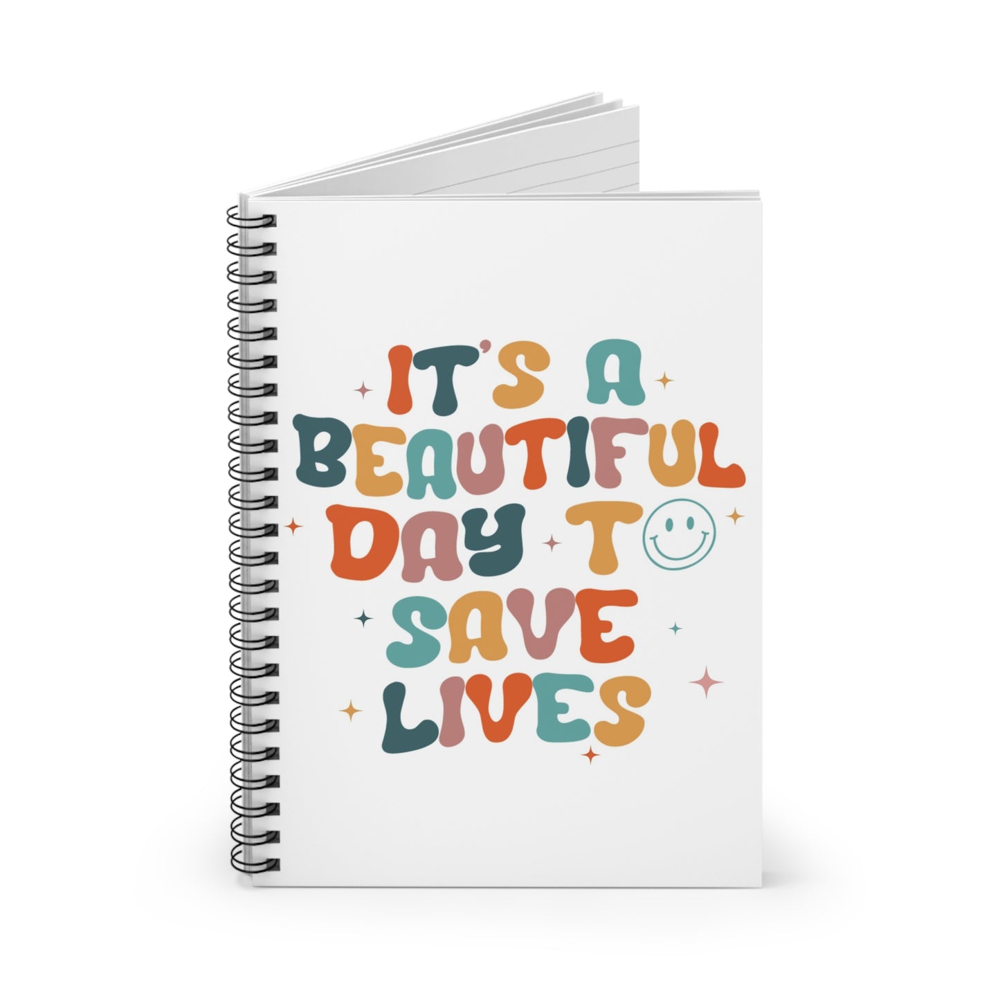 Spiral Journal Notebook Ruled Lined Perfect for Nurse Women Graduates, Registered Nurses Pediatric, ER, ED, Cardiology, Oncology, NICU, Nurse Retirement Nurse Week and more.