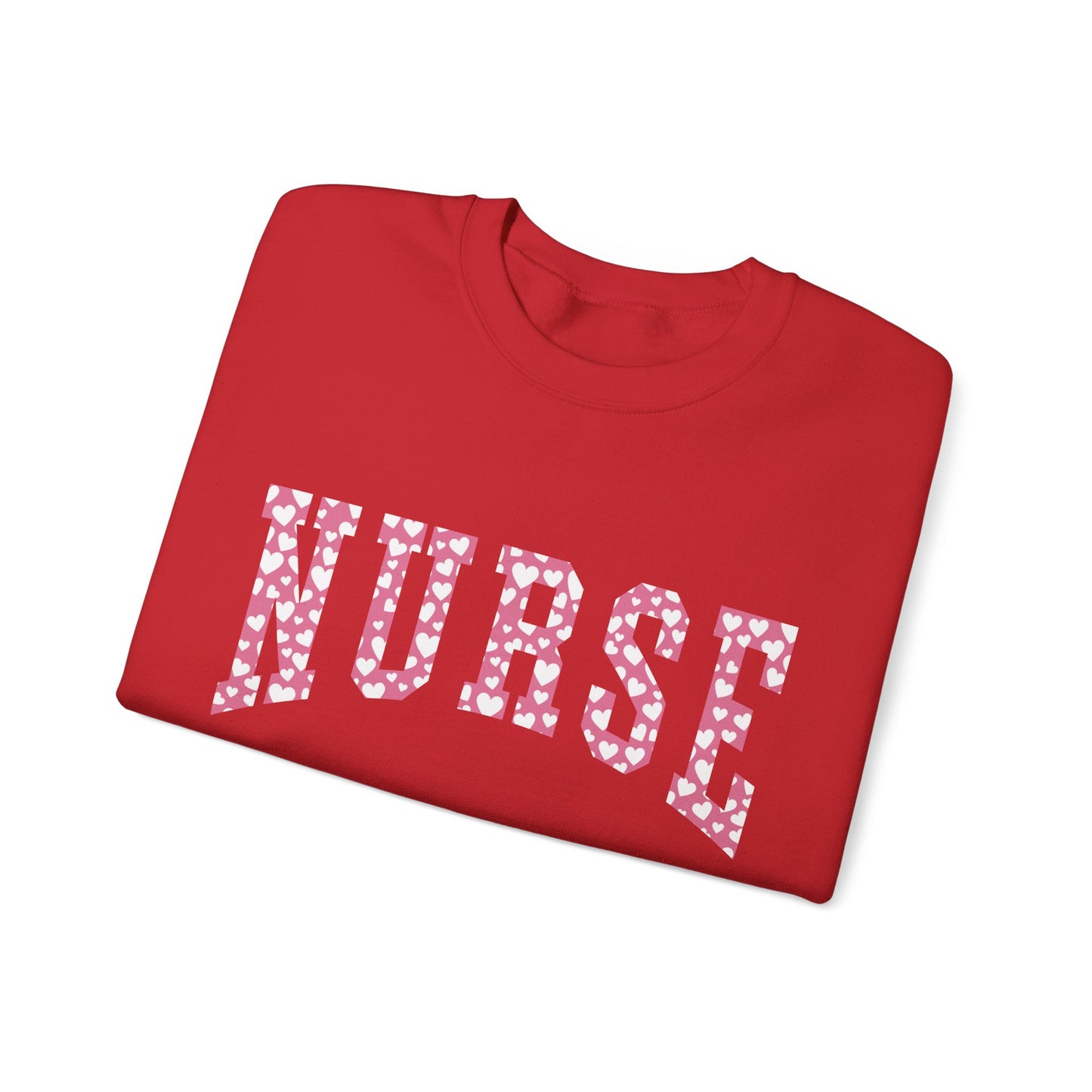 Nurse Crewneck Sweatshirt, Perfect Cozy Sweater For Nurse Week, Students, Graduates, Registered Nurse, ER, Pediatric, Oncology, NICU, Nurse Retirement