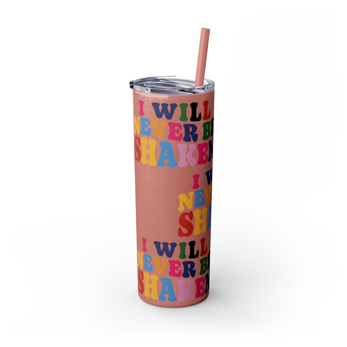 Skinny Tumbler with Straw, 20oz