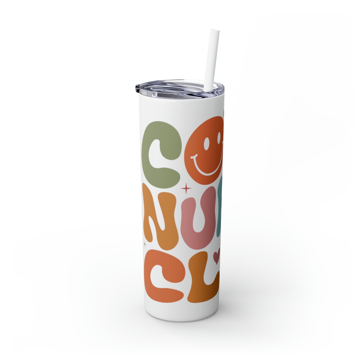 Cute Nurse Tumbler 20oz with Straw. Perfect For Nurse Week, Students, Graduates, Registered Nurse, ER, Pediatric, Oncology, NICU, Nurse Retirement - BPA Free, Stainless Steel