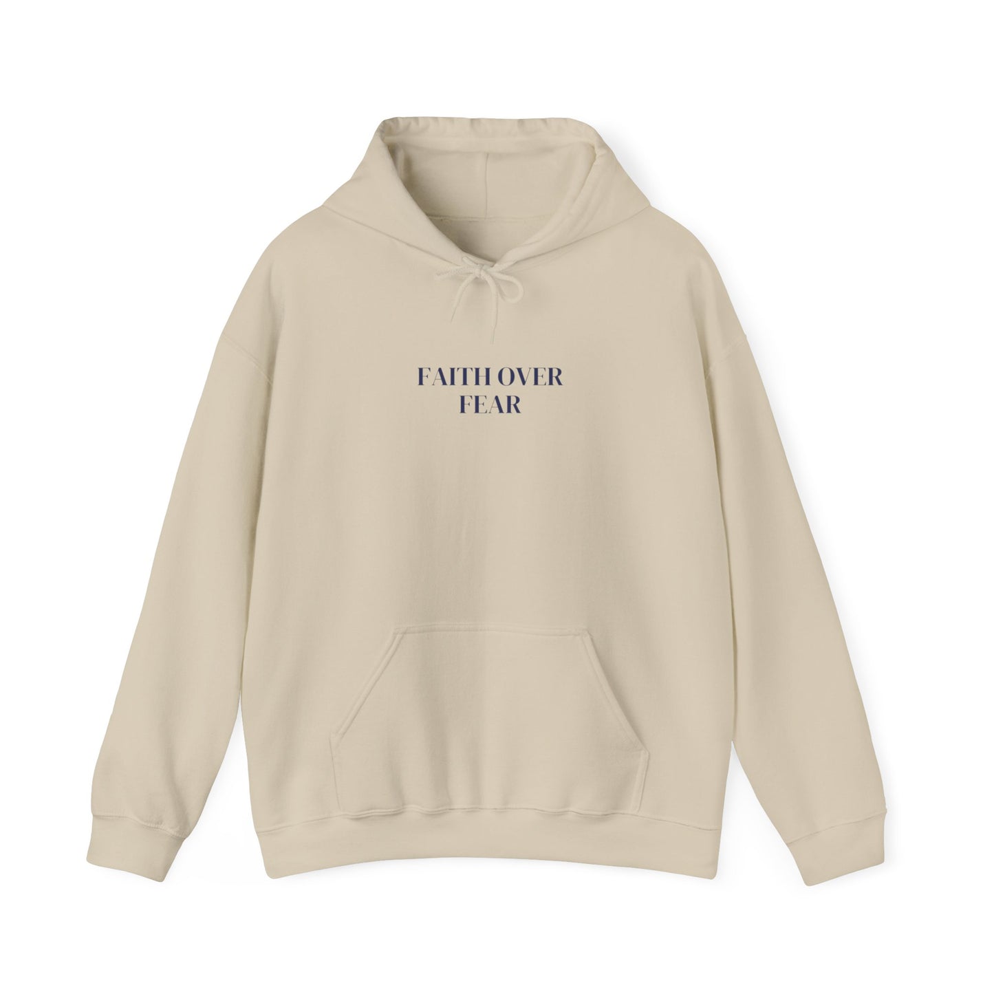 Faith Over Fear Scripture Crewneck For Women, Perfect For Religious Students, Teachers, Perfect Gift For Christian Faith, Catholic School Gift & Faithful Individuals