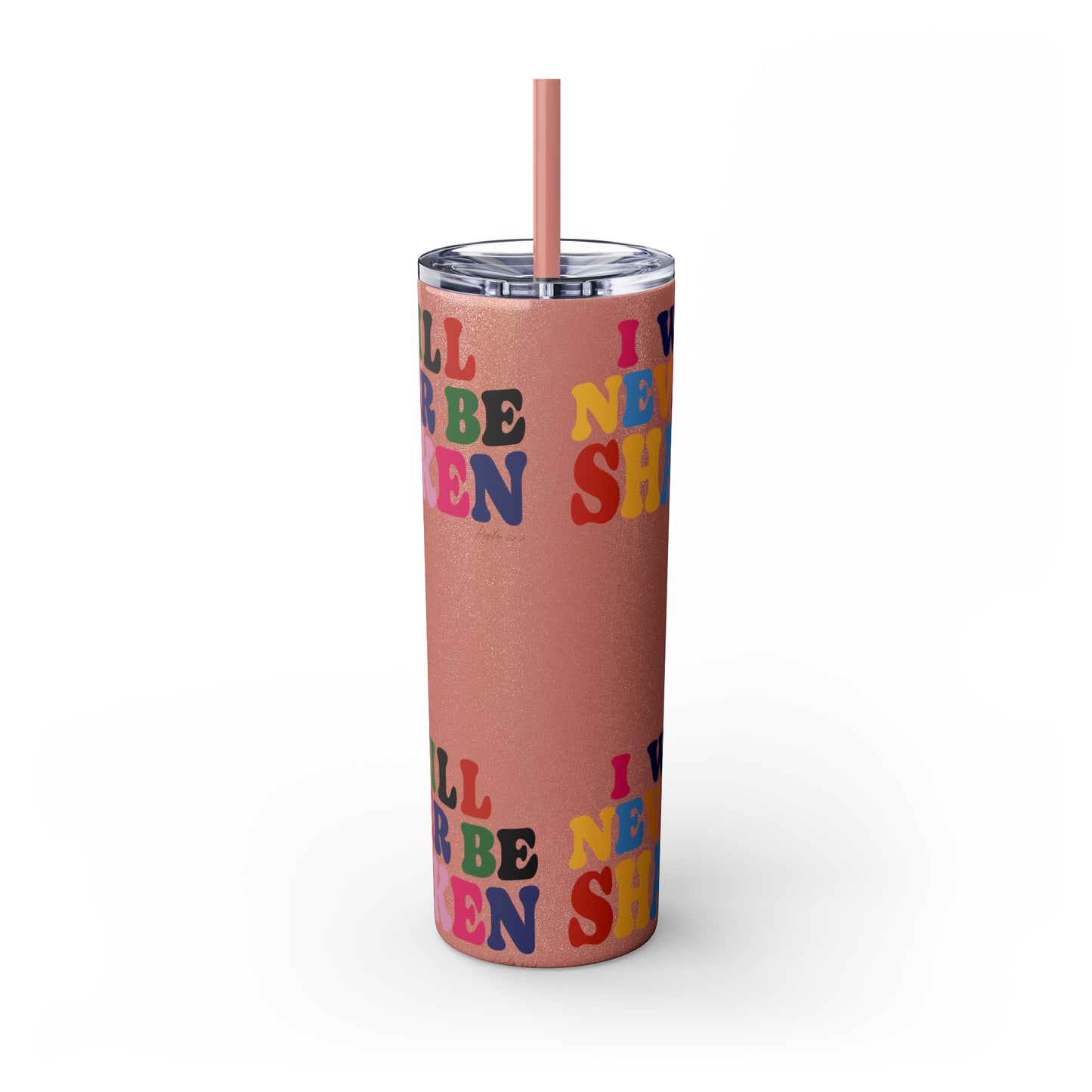 Skinny Tumbler with Straw, 20oz