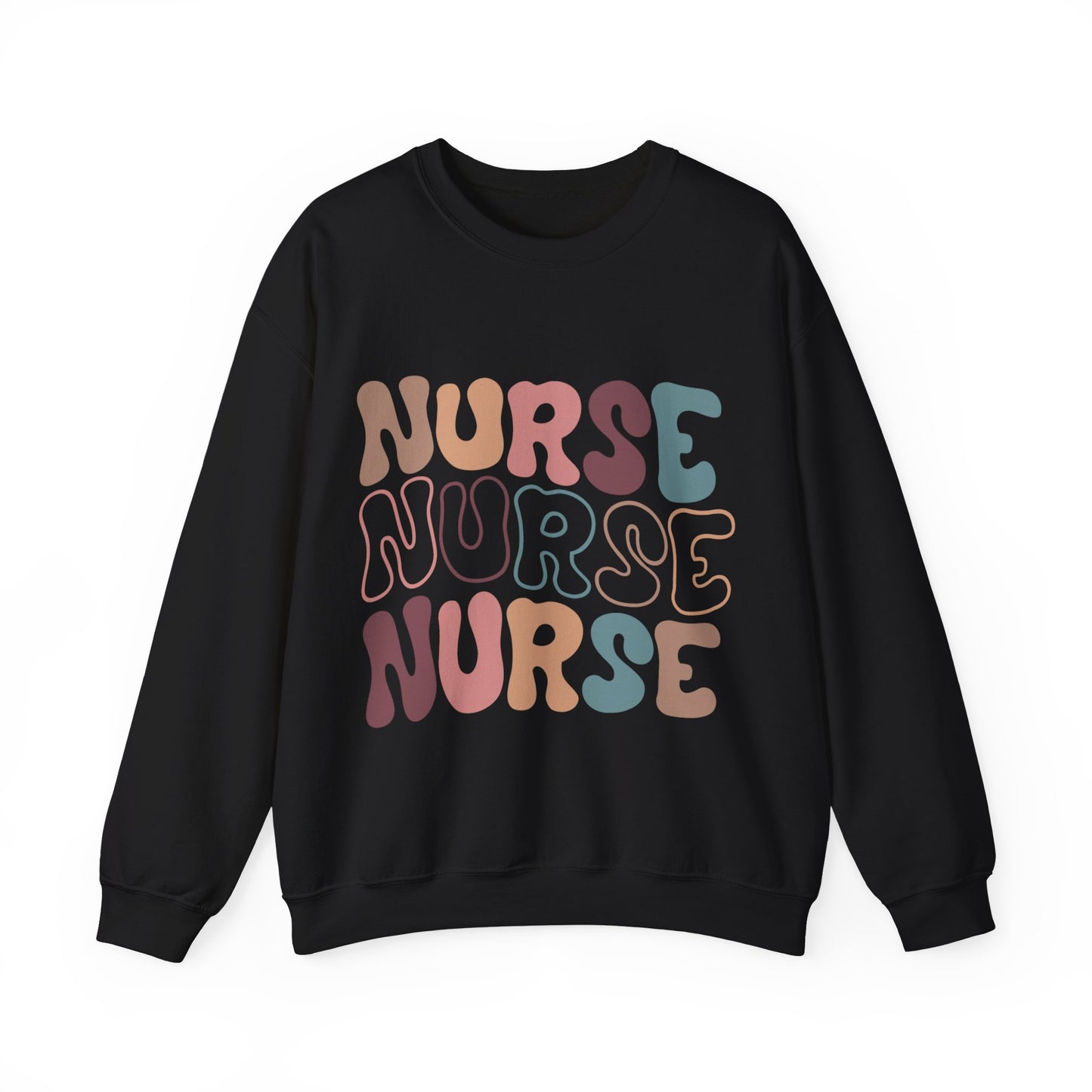 Trendy Nurse Crewneck Sweatshirt, Perfect For Nurse Week, Students, Nurse Graduates, Registered Nurses, ER Nurses, Paediatric, Oncology, NICU, Nurse Retirement, Perfect Cozy Sweater For Thanksgiving Or Christmas & Holidays
