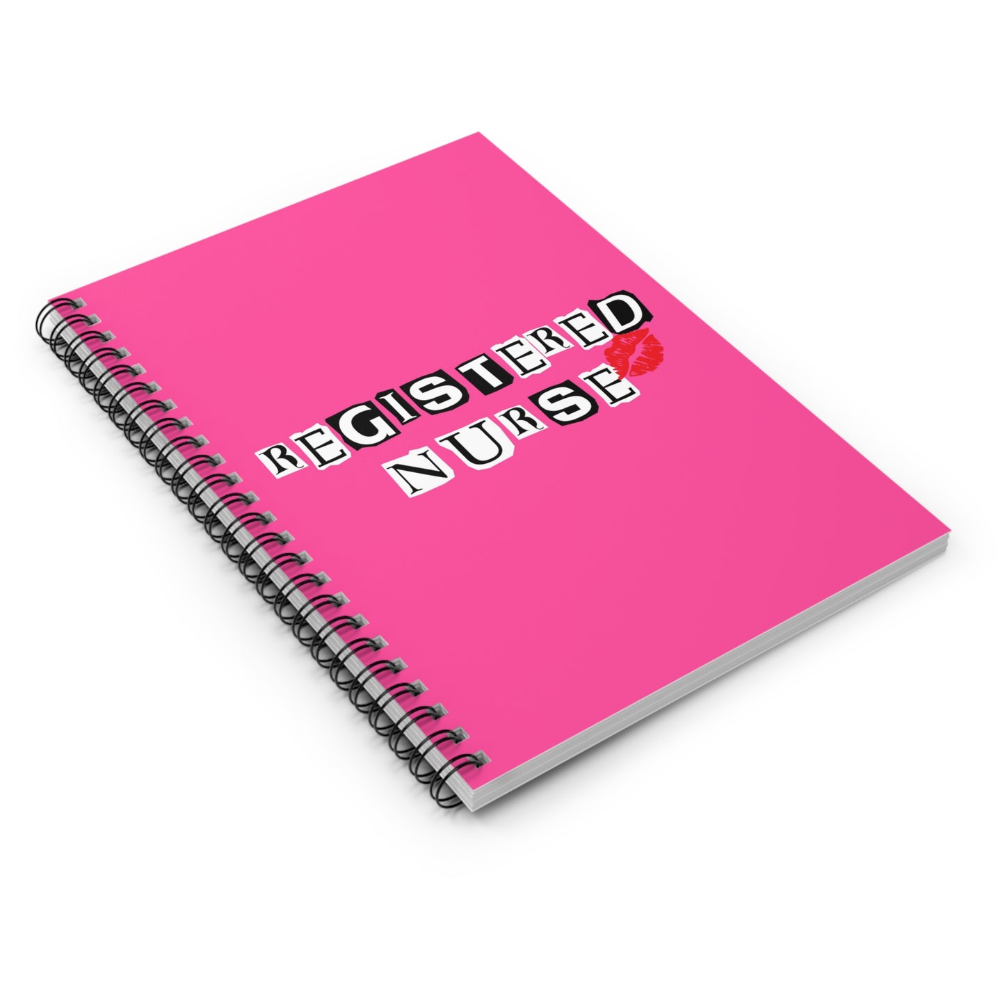 Spiral Journal Notebook Ruled Lined Perfect for Nurse Women Graduates, Registered Nurses Pediatric, ER, ED, Cardiology, Oncology, NICU, Nurse Retirement Nurse Week and more.