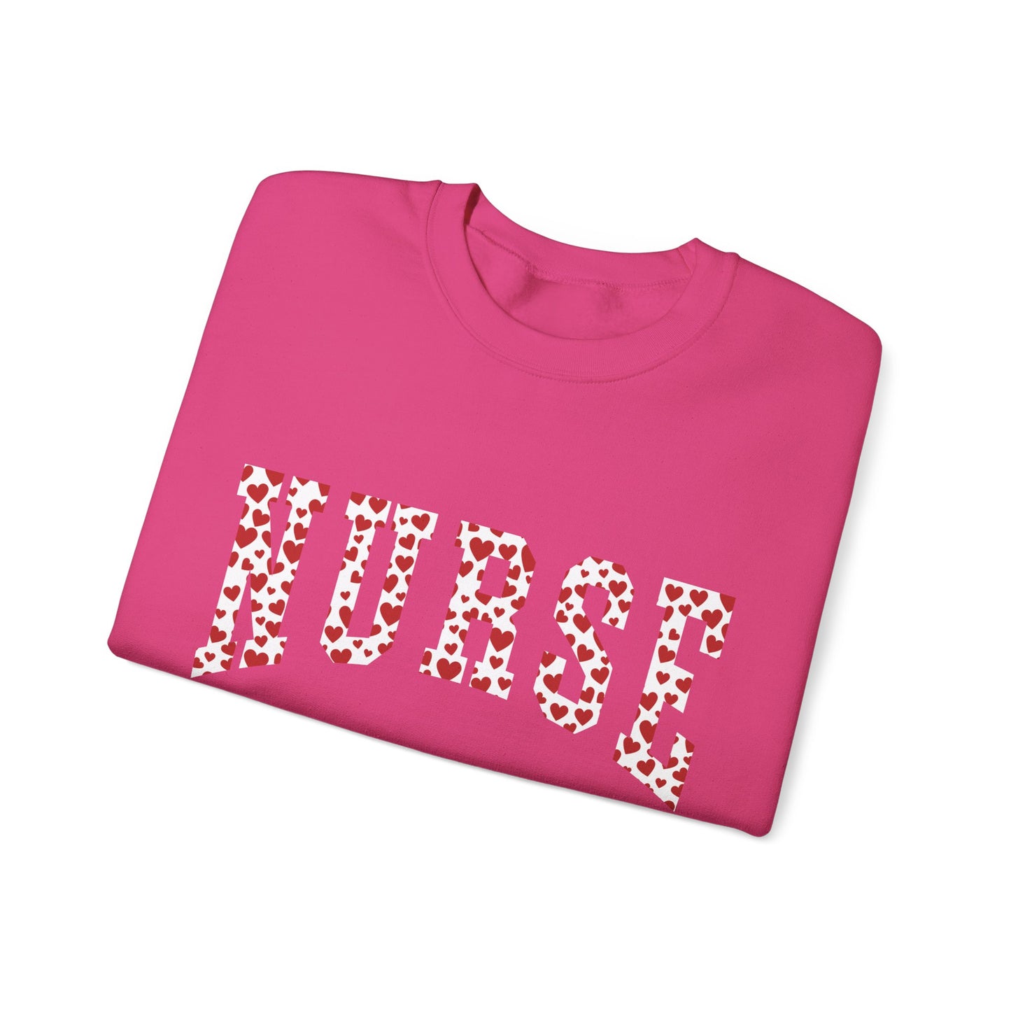 Nurse Crewneck Sweatshirt, Perfect Cozy Sweater For Nurse Week, Students, Graduates, Registered Nurse, ER, Pediatric, Oncology, NICU, Nurse Retirement