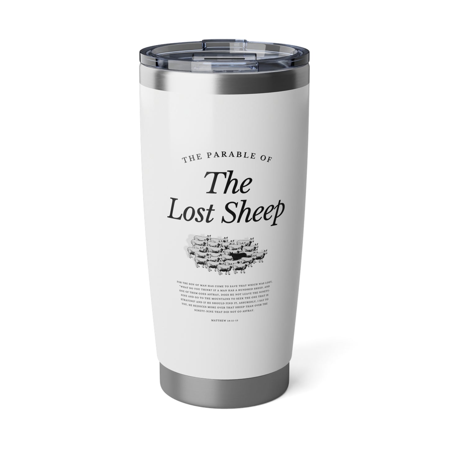 Tumbler For Faithful Women 20oz, Perfect For Religious Students, Teachers, Perfect Gift For Christian Faith, Catholic School & Faithful Individuals