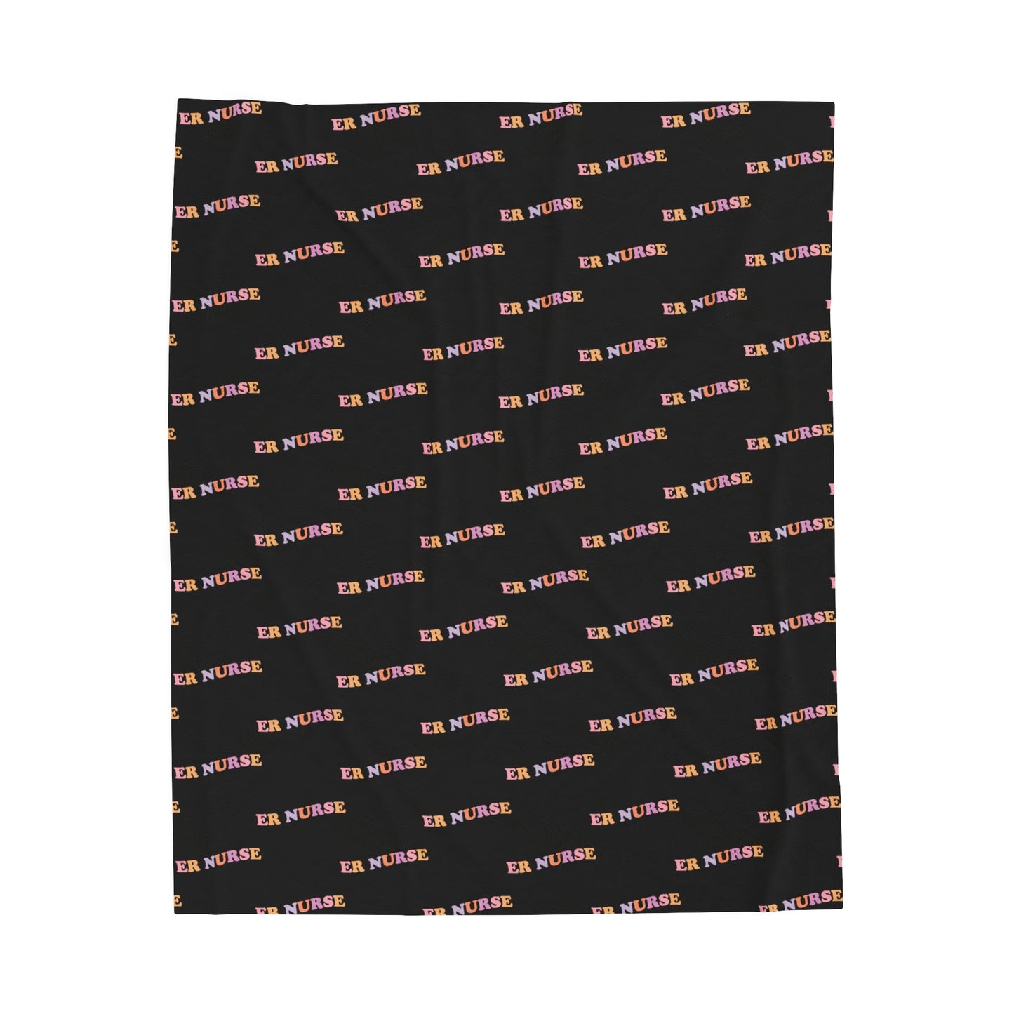 Nurse Velveteen Plush Blanket