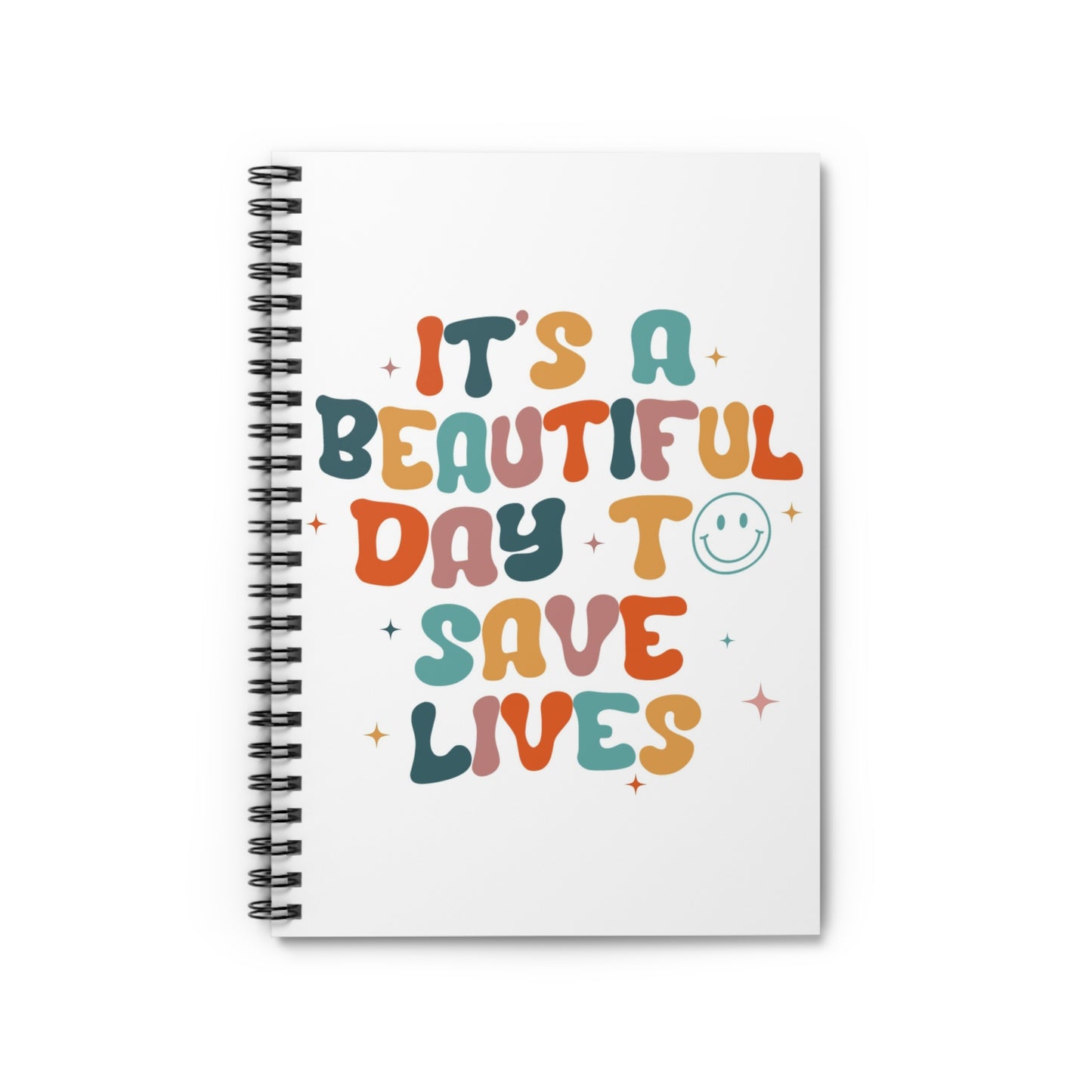 Spiral Journal Notebook Ruled Lined Perfect for Nurse Women Graduates, Registered Nurses Pediatric, ER, ED, Cardiology, Oncology, NICU, Nurse Retirement Nurse Week and more.
