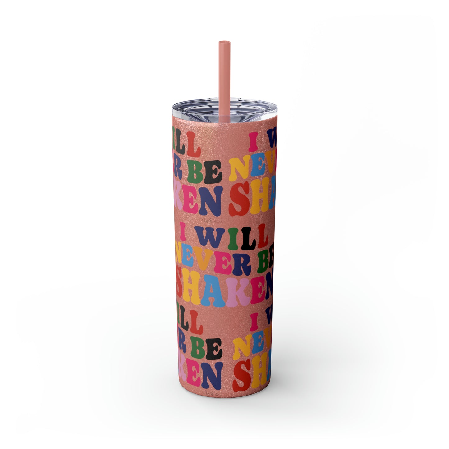 Skinny Tumbler with Straw, 20oz
