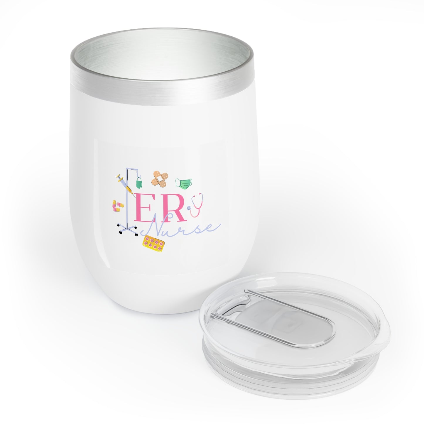 ER Nurse Wine Tumbler