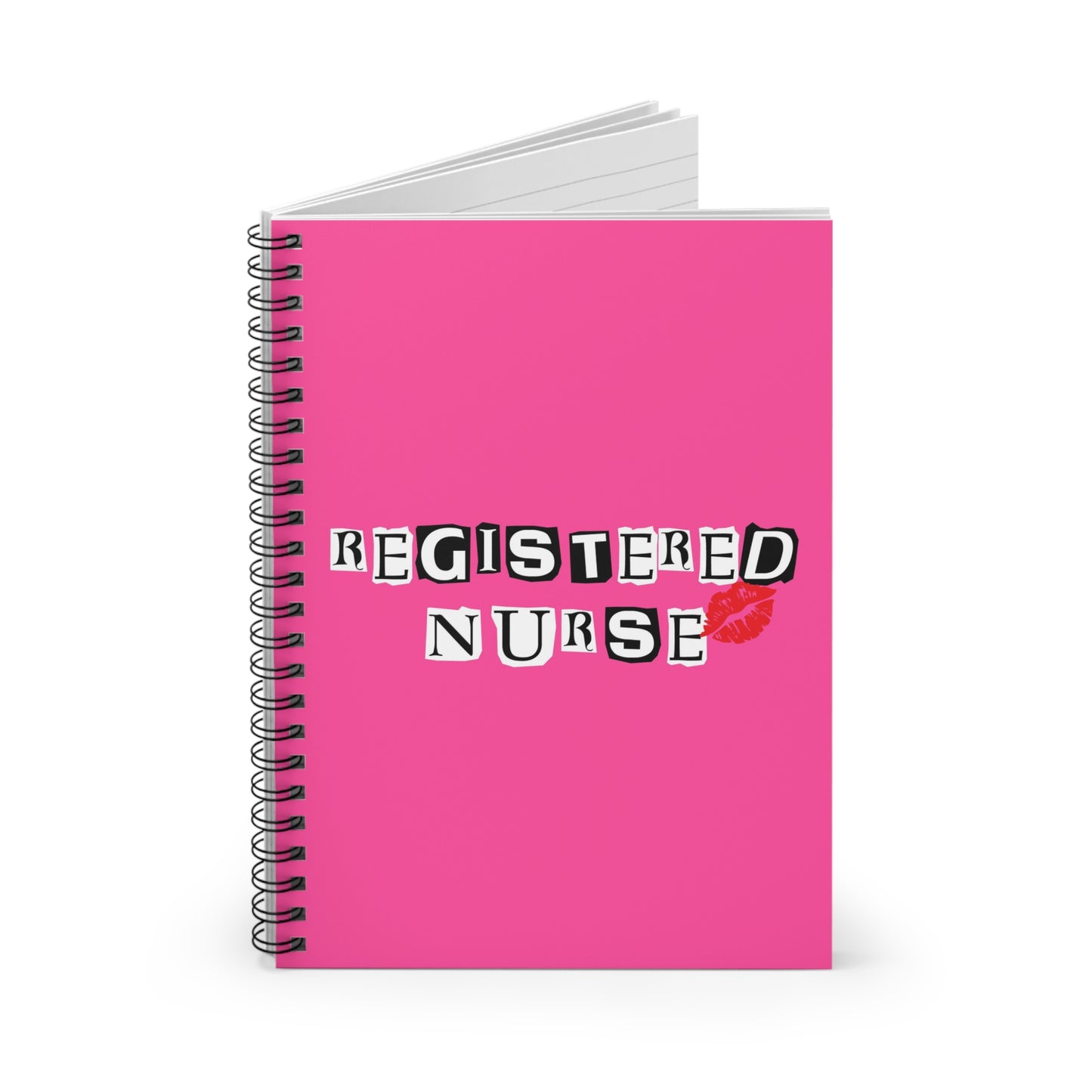 Spiral Journal Notebook Ruled Lined Perfect for Nurse Women Graduates, Registered Nurses Pediatric, ER, ED, Cardiology, Oncology, NICU, Nurse Retirement Nurse Week and more.