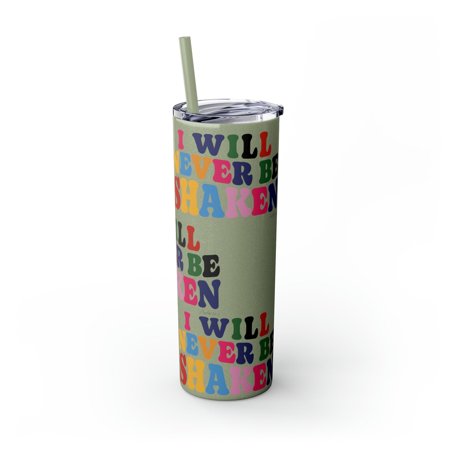 Skinny Tumbler with Straw, 20oz