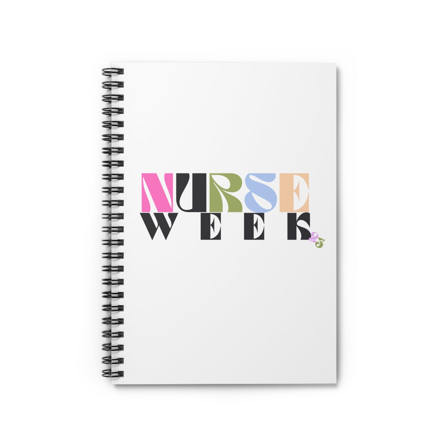 Spiral Journal Notebook Ruled Lined Perfect for Nurse Women Graduates, Registered Nurses Pediatric, ER, ED, Cardiology, Oncology, NICU, Nurse Retirement Nurse Week and more.