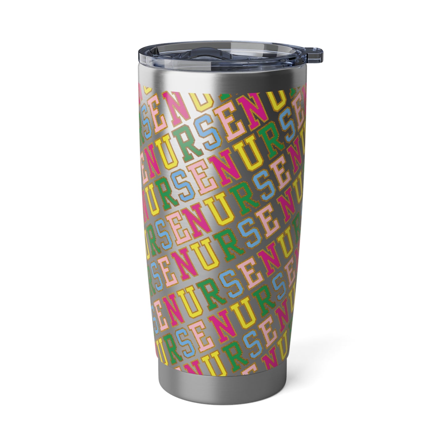 Nurse Tumbler 20oz, Perfect For Nurse Week, Students, Registered Nurse, ER, Pediatric, Oncology, NICU, Nurse Retirement - BPA Free, Stainless Steel
