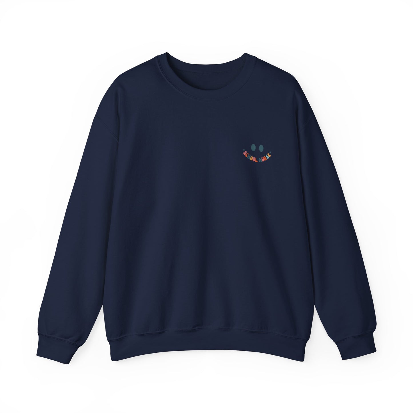 School Nurse Era Crewneck Sweatshirt, Perfect For Nurse Week, Students, Nurse Graduates, Registered Nurses, ER Nurses, Paediatric, Oncology, NICU, Nurse Retirement, Perfect Cozy Sweater For Thanksgiving Or Christmas & Holidays