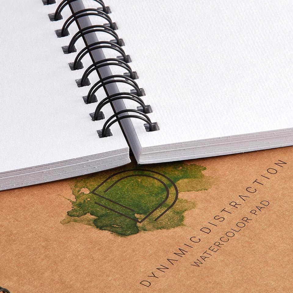 Watercolor & Drawing Pad, 38 Sheets, Spiral Bound, 140lb/ 300gsm, Cold Pressed