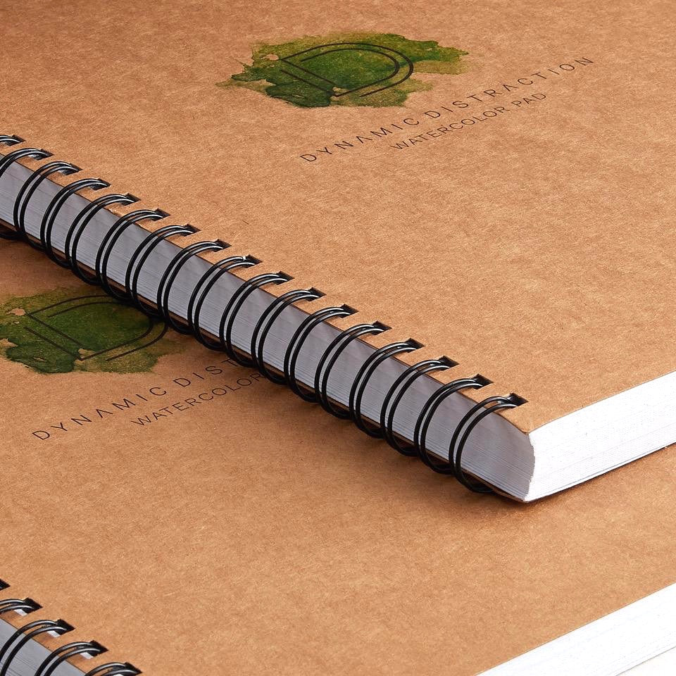 Watercolor & Drawing Pad, 38 Sheets, Spiral Bound, 140lb/ 300gsm, Cold Pressed