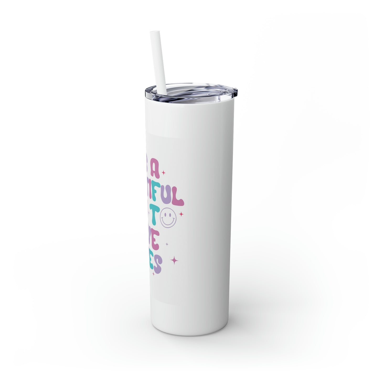 It's A Beautiful Day To Save Lives Nurse Tumbler 20oz with Straw. Perfect For Nurse Week, Students, Graduates, Registered Nurse, ER, Pediatric, Oncology, NICU, Nurse Retirement - BPA Free, Stainless Steel