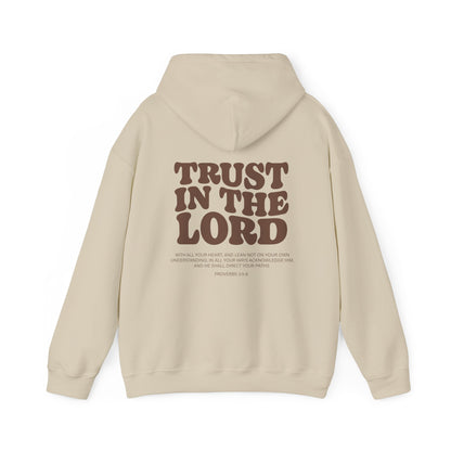 Trust in The Lord Scripture Crewneck For Women, Perfect For Religious Students, Teachers, Perfect Gift For Christian Faith, Catholic School Gift & Faithful Individuals