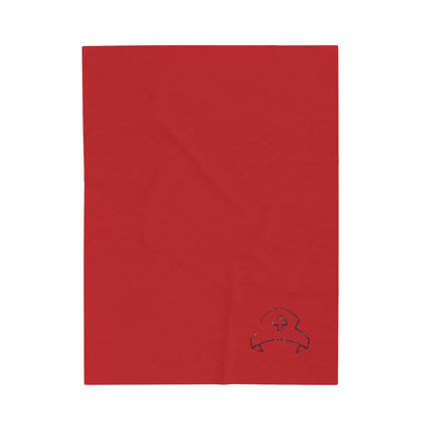Nurse Velveteen Plush Blanket