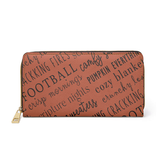 Fall, Faith, Football, Scripture Wallet For Faithful Women, Perfect For Religious Students, Teachers, Perfect Gift For Christian Faith, Catholic School & Faithful Individuals