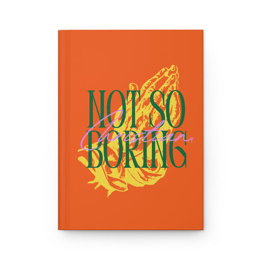 Not So Boring Christian Journal for Women, Matte Prayer Journal ,Lined Book Perfect For Religious Students, Teachers, Perfect Gift For Christian Faith, Catholic School Gift & Faithful Individuals