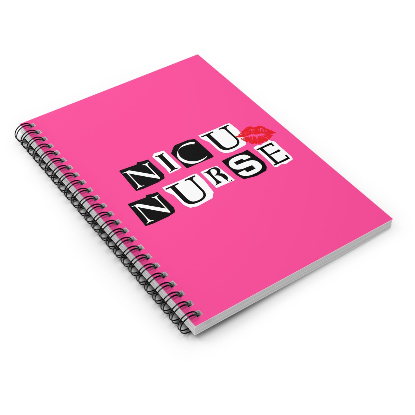 Spiral Journal Notebook Ruled Lined Perfect for Nurse Women Graduates, Registered Nurses Pediatric, ER, ED, Cardiology, Oncology, NICU, Nurse Retirement Nurse Week and more.