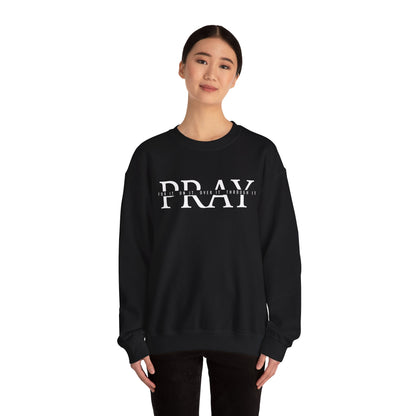 Pray For It Scripture Crewneck For Women, Perfect For Religious Students, Teachers, Perfect Gift For Christian Faith, Catholic School Gift & Faithful Individuals